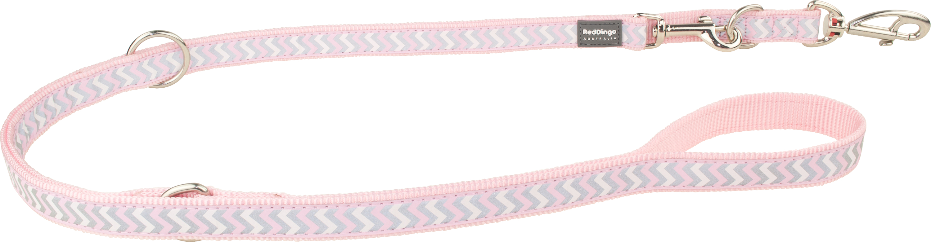 RedDingo Leine Reflective Ziggy Pink M