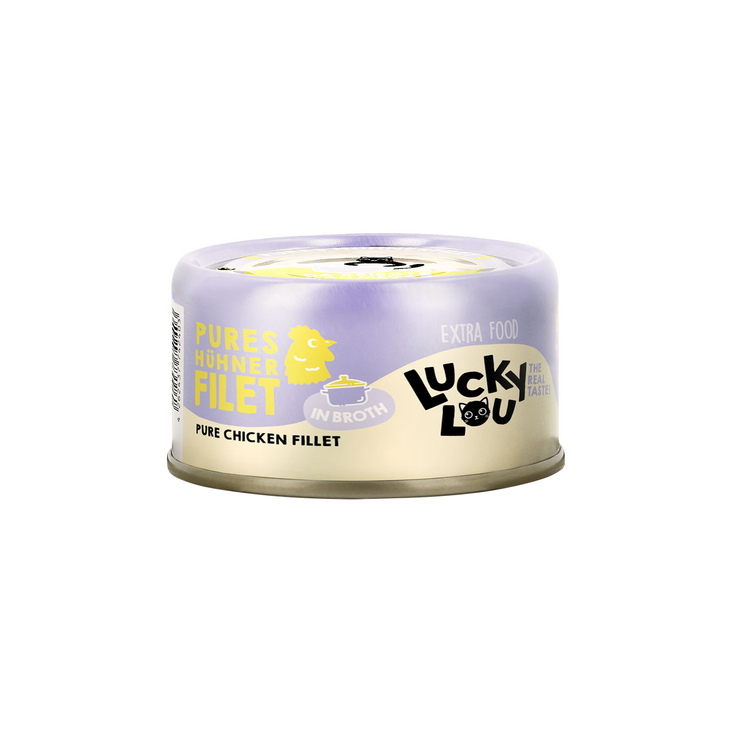 Lucky Lou Filet de poulet en bouillon 70g