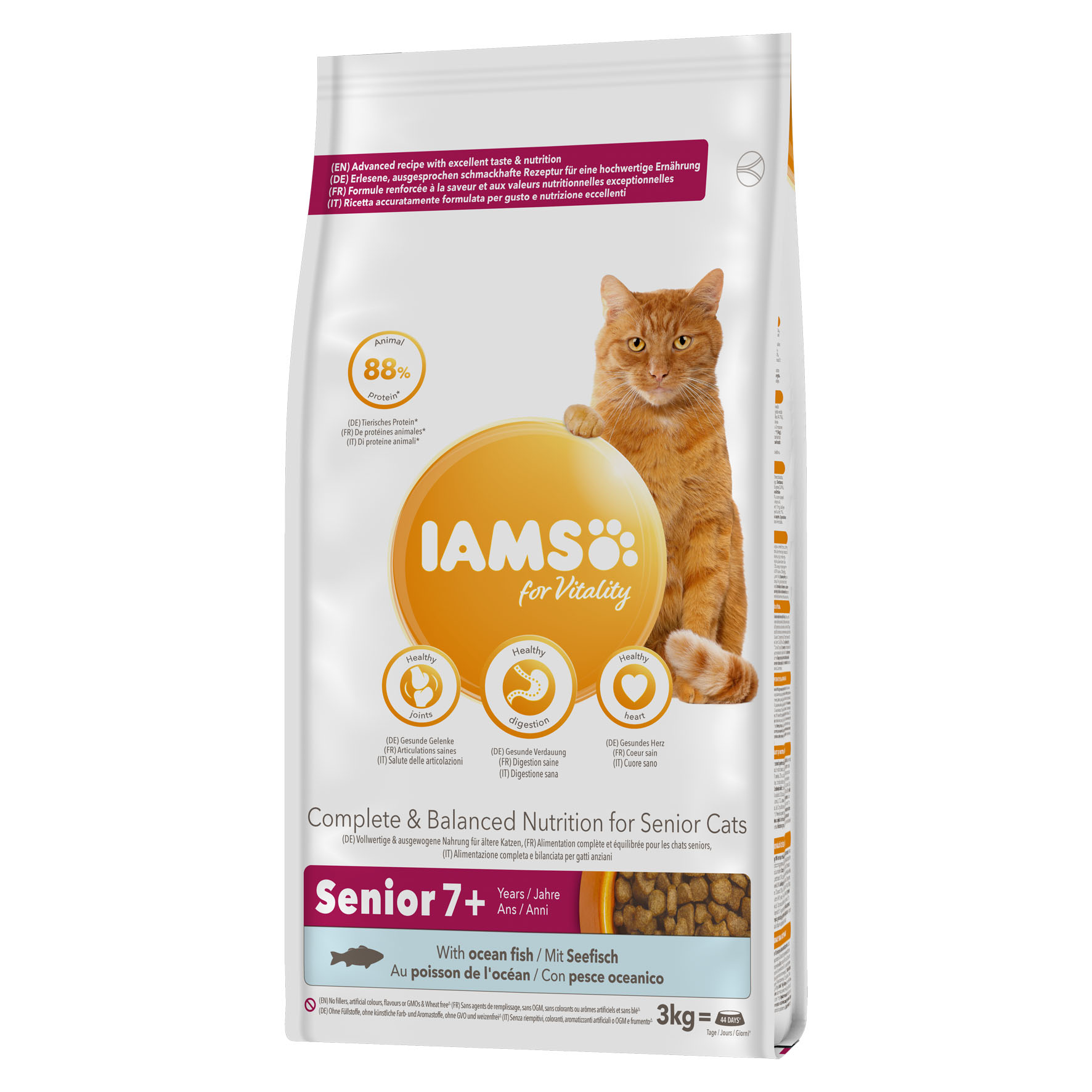 IAMS Senior Ocean Fish 3kg