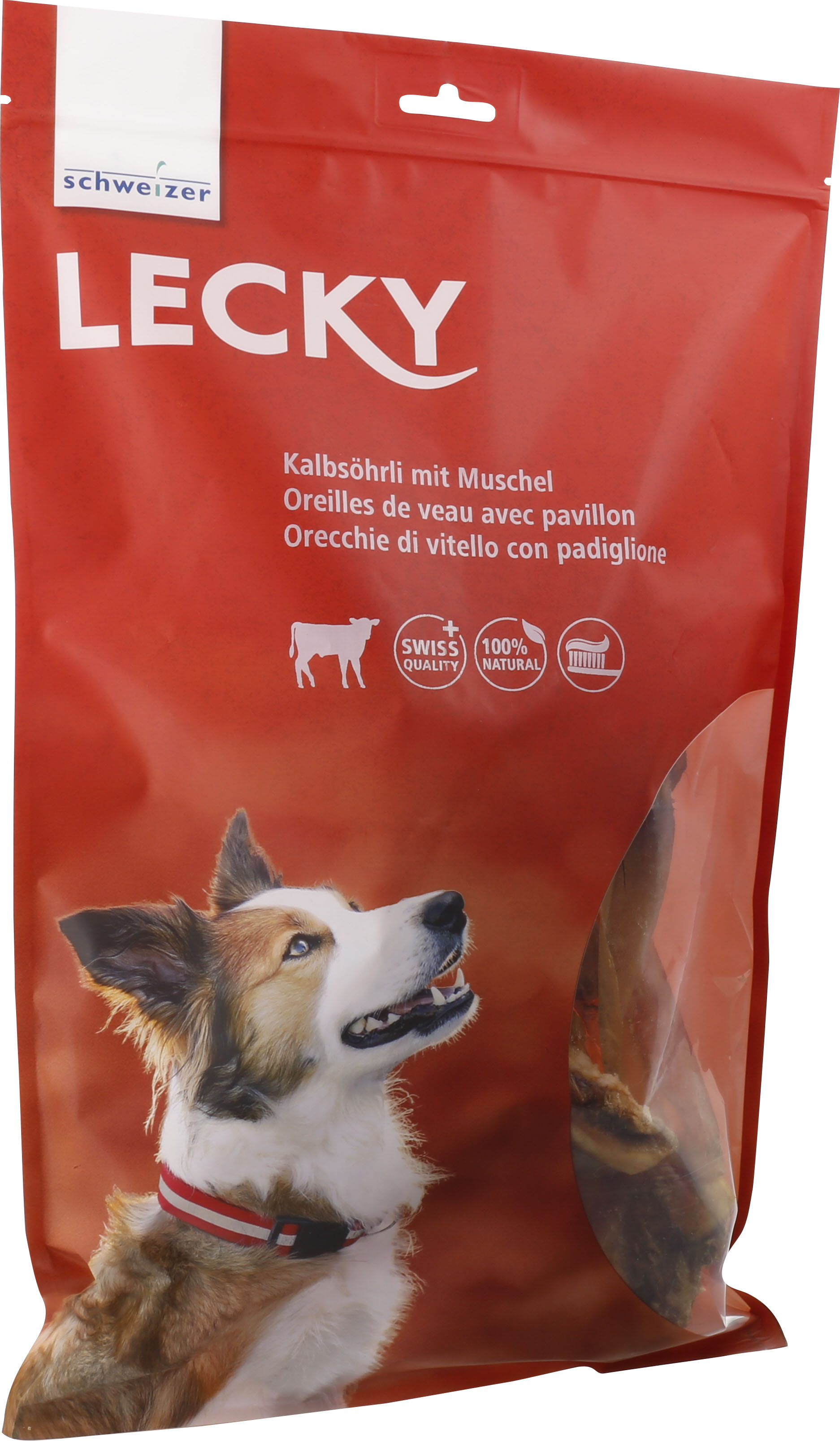 Lecky Oreilles de veau avec pavillon, 300g