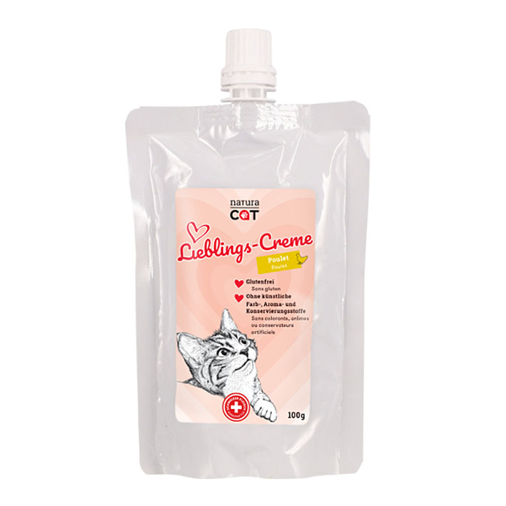 NaturaCat Lieblings-Creme Huhn, 100g