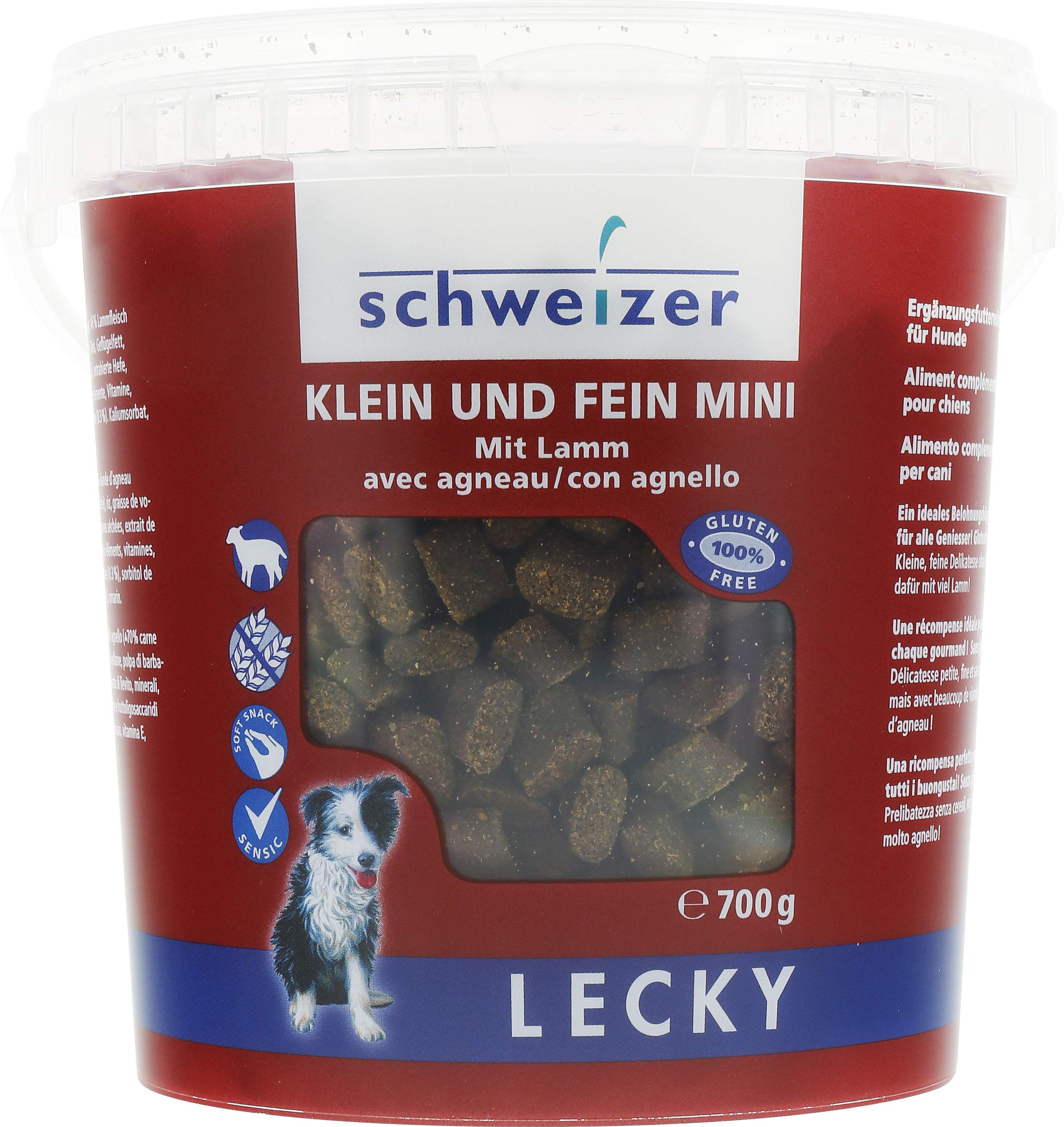Lecky Klein & Fein Mini mit Lamm, 700g