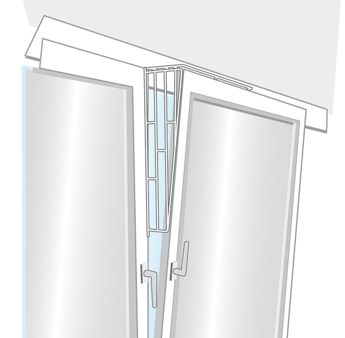 swisspet Kippfensterschutz, Oberteil, 65x16cm