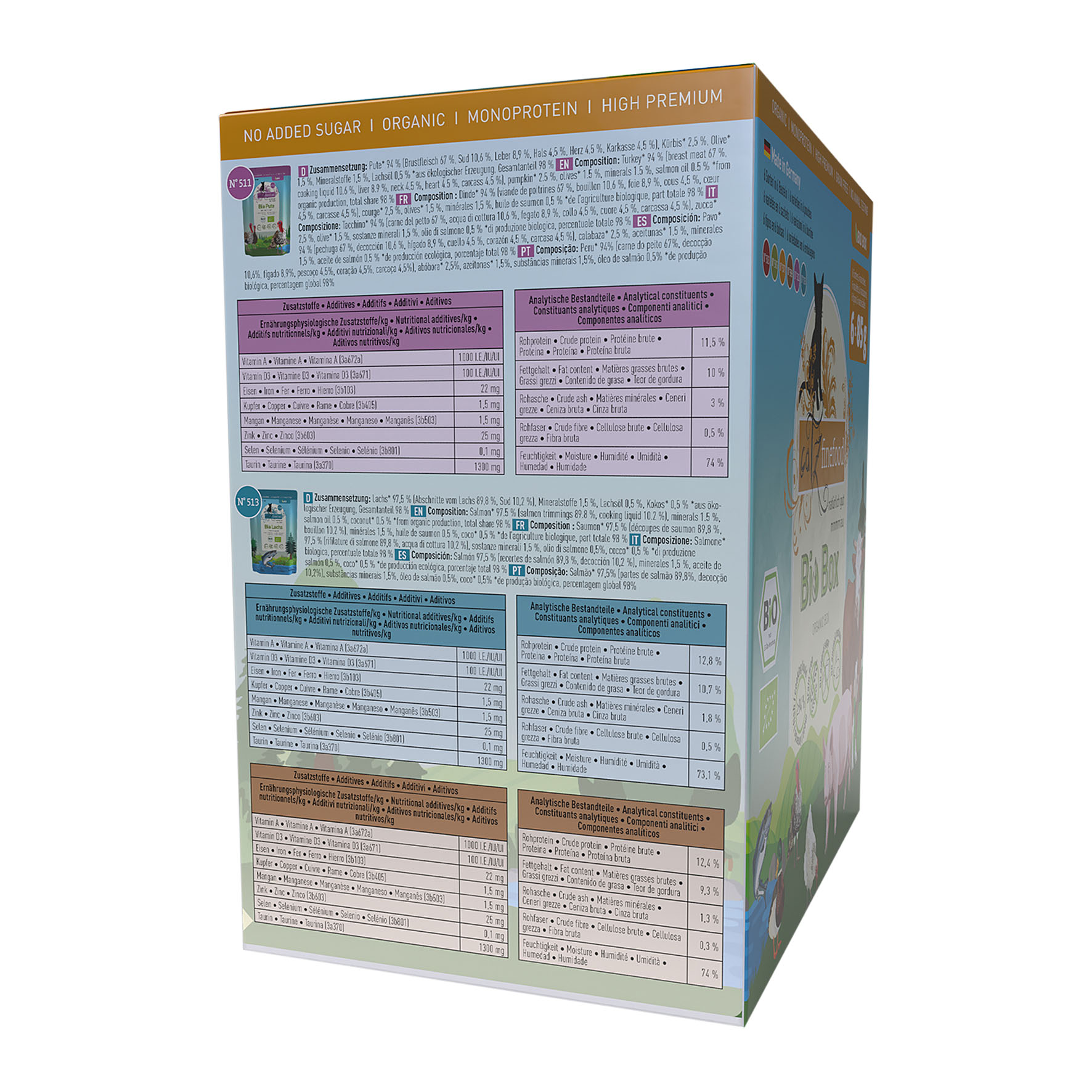 catz finefood Bio Multipaquet  no I – 6x85g