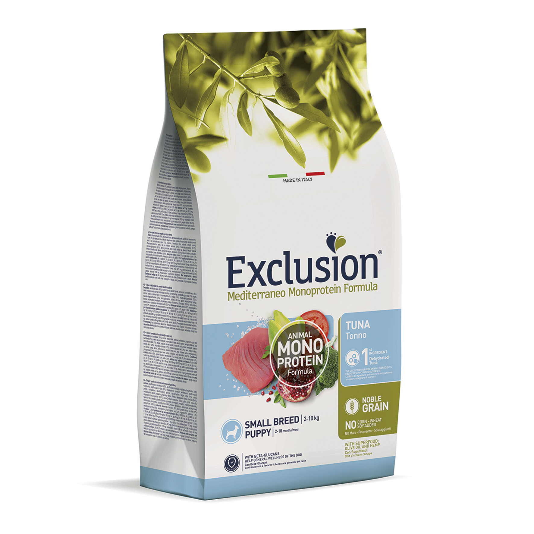 Exclusion Mediterraneo Puppy Small, Tuna
