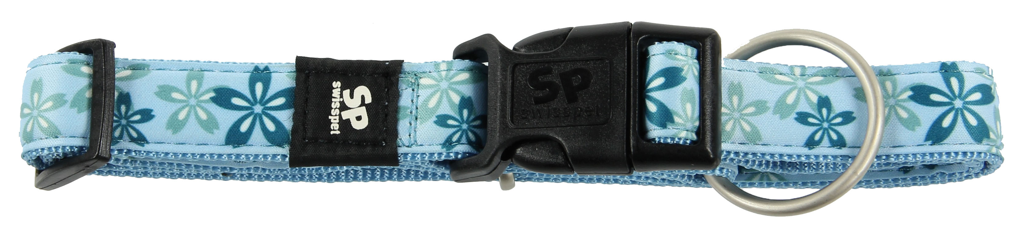 TrendLIne collier et laisse Flower, bleu claire