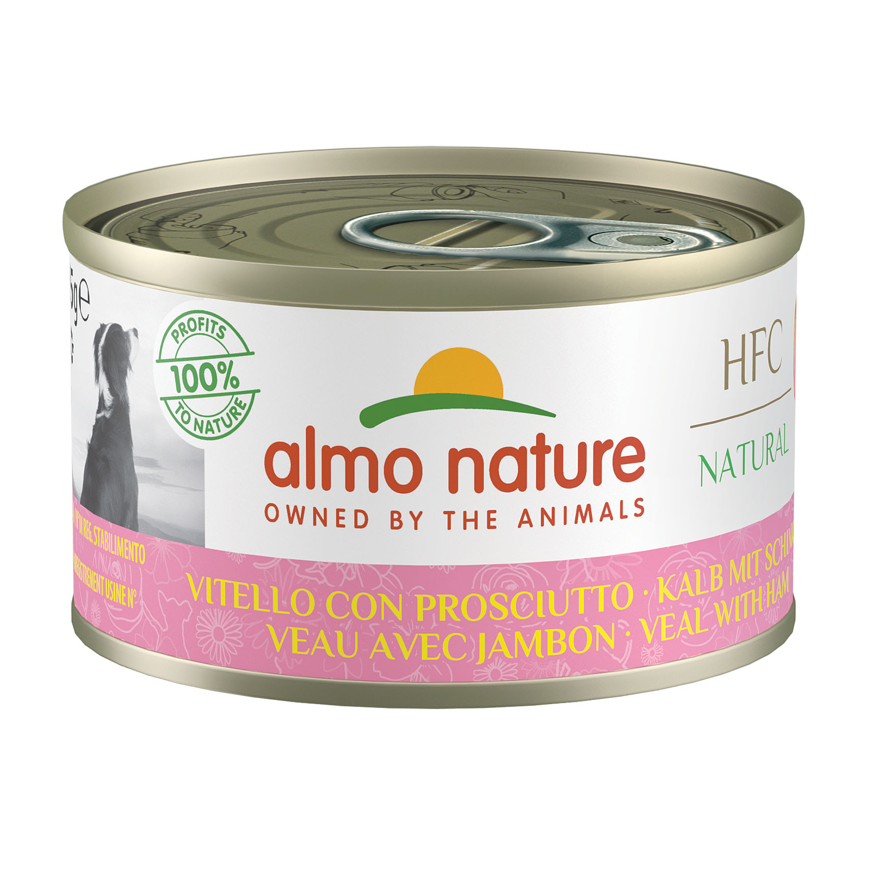 Almo nature HFC, veau et jambon