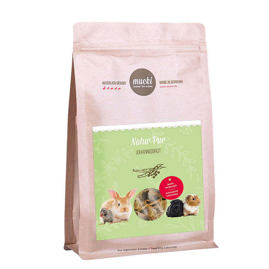mucki Natur Pur Johannisbrot 750g