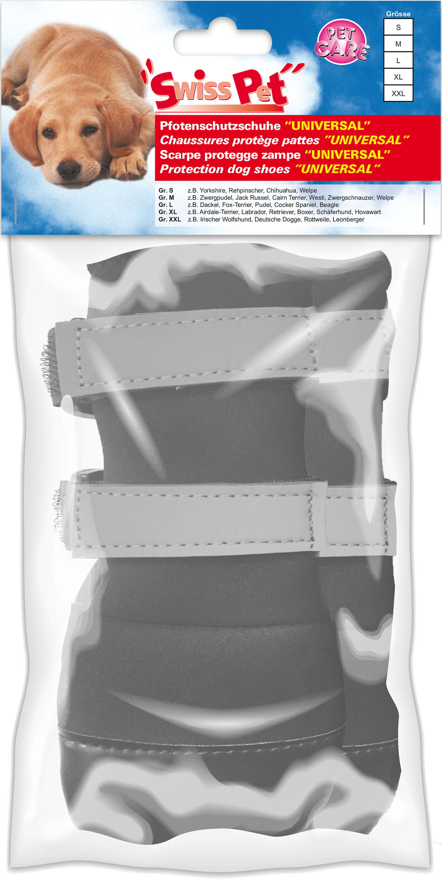 swisspet scarpe di protezione per le zampe UNIVERSALE