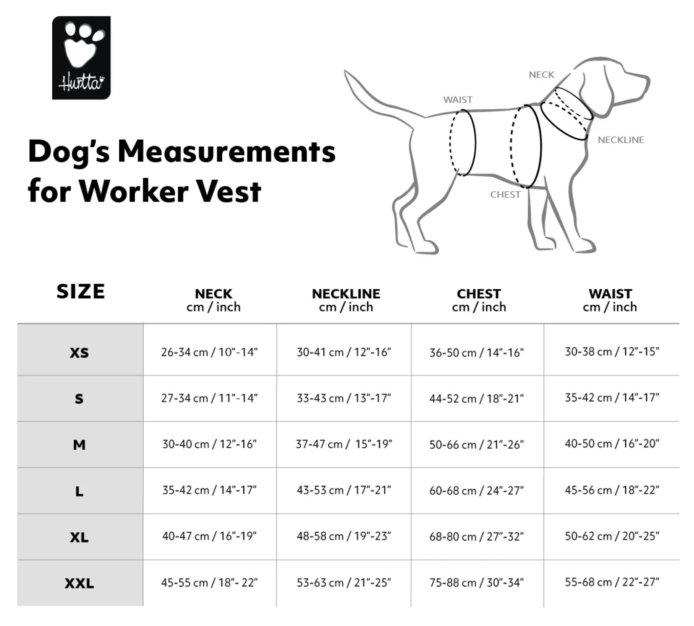 Hurtta Worker Vest XS