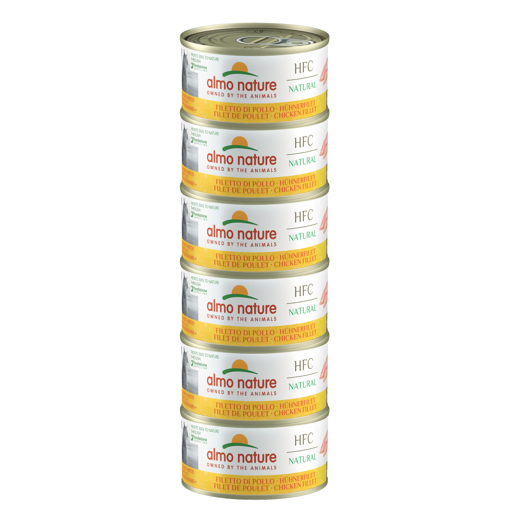 Almo HFC Natural Hühnerfilet Megapack 6x70g