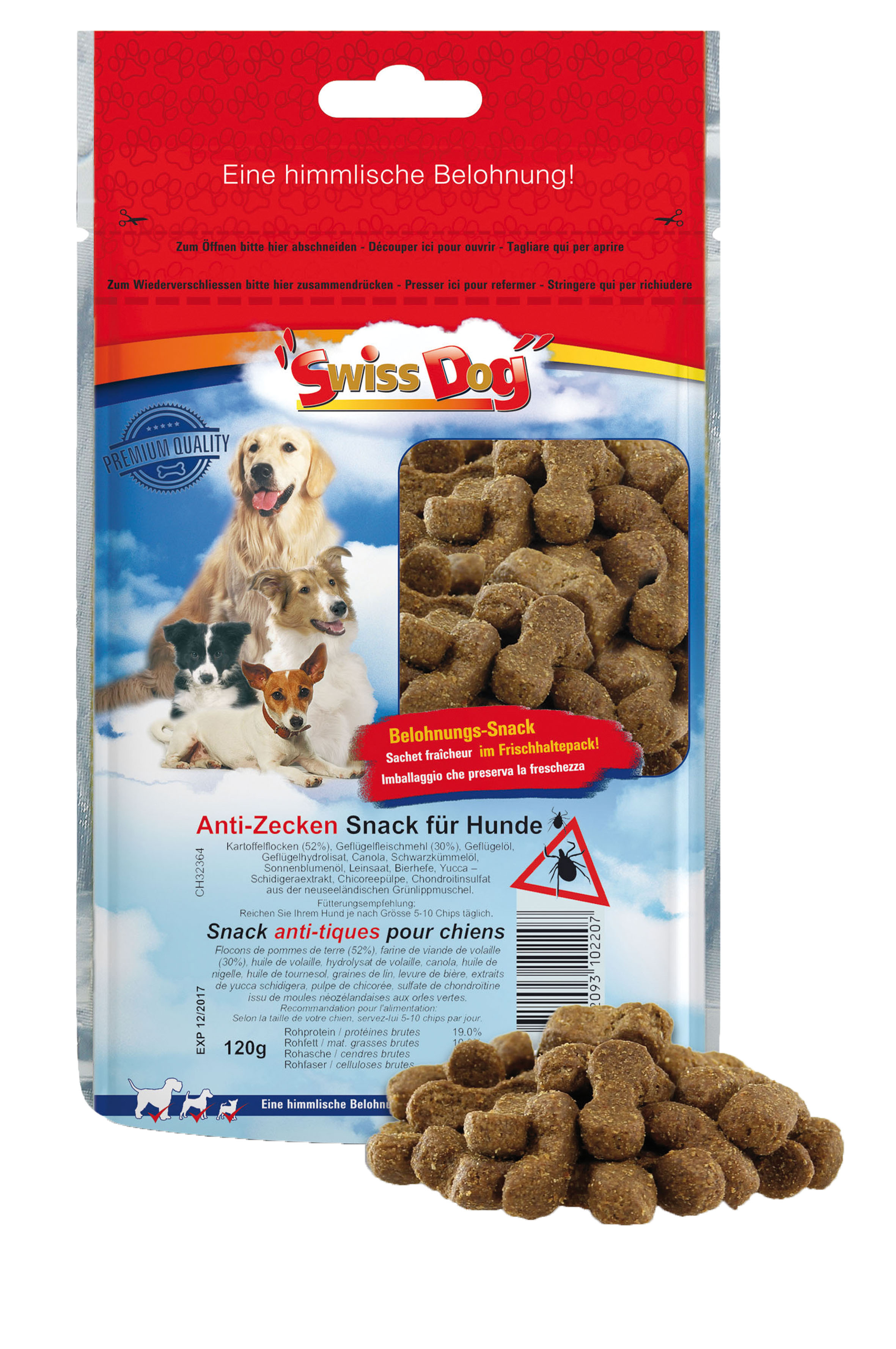 SwissDog Anti-Zecken-Snack
