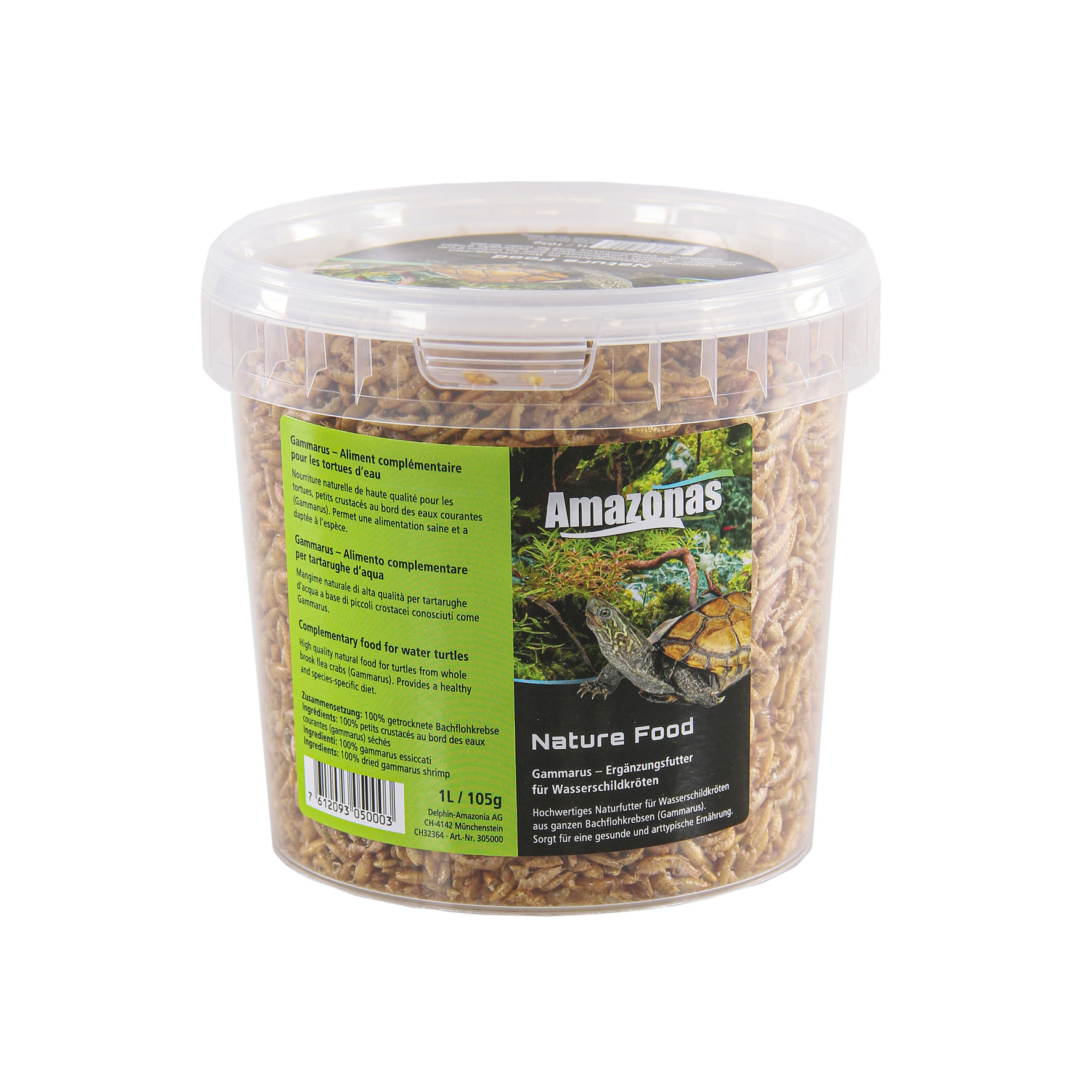 Amazonas Gammarus für Wasserschildkröten