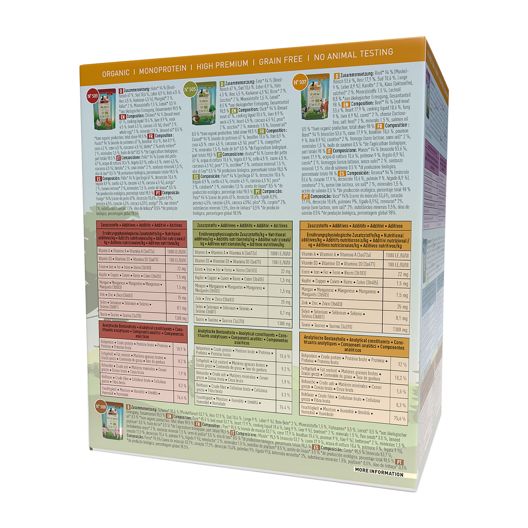 catz finefood Bio Multipaquet  no I – 6x85g