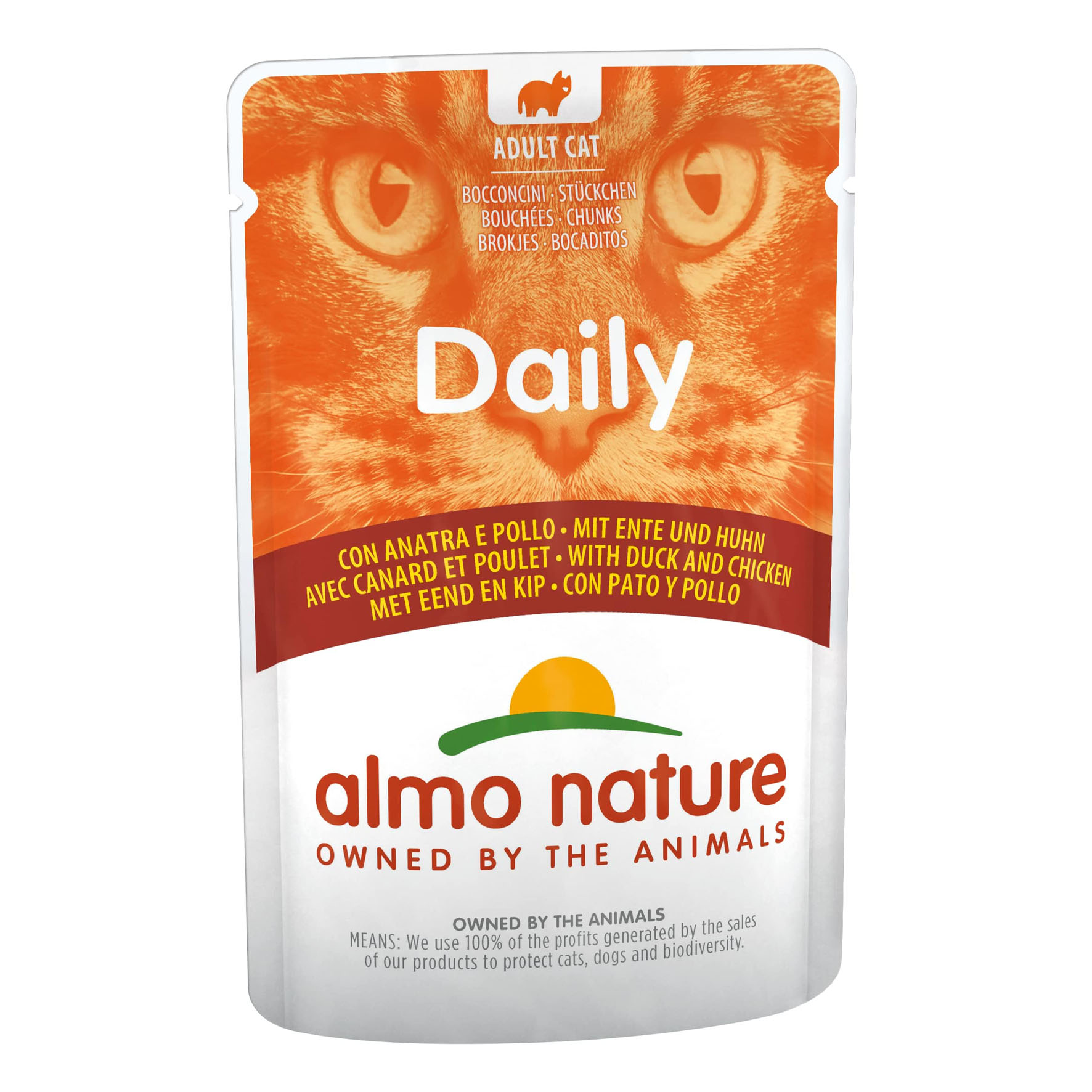 Almo Daily Adult Menu poulet & canard 70g