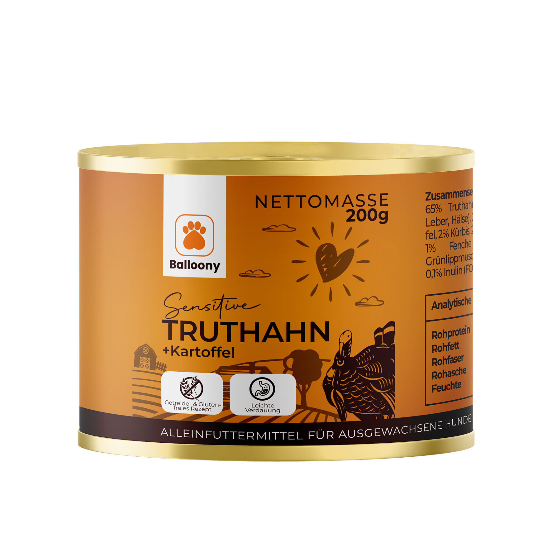 Balloony Sensitive Truthahn 200g