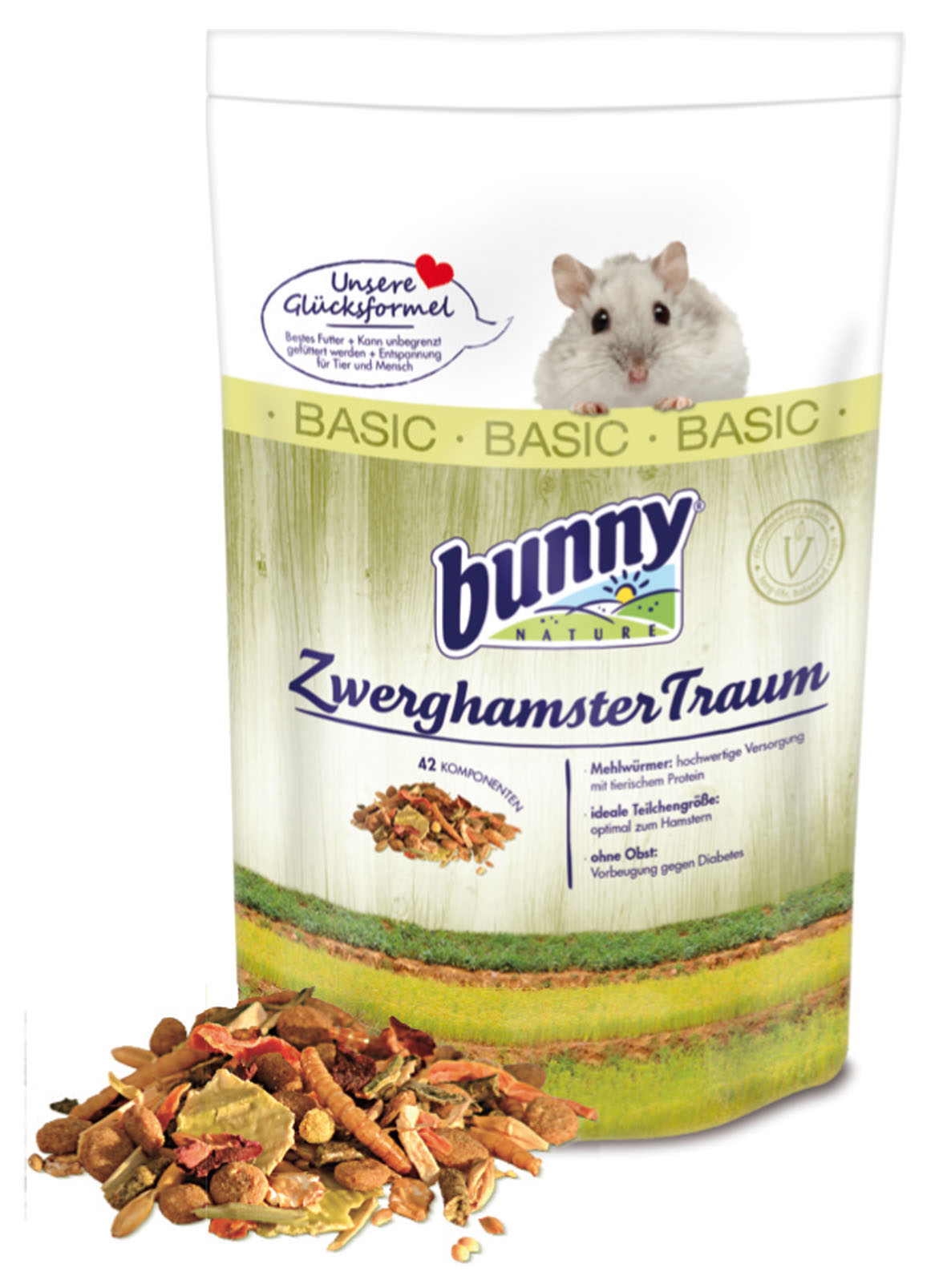 Bunny ZwerghamsterTraum BASIC, 600g