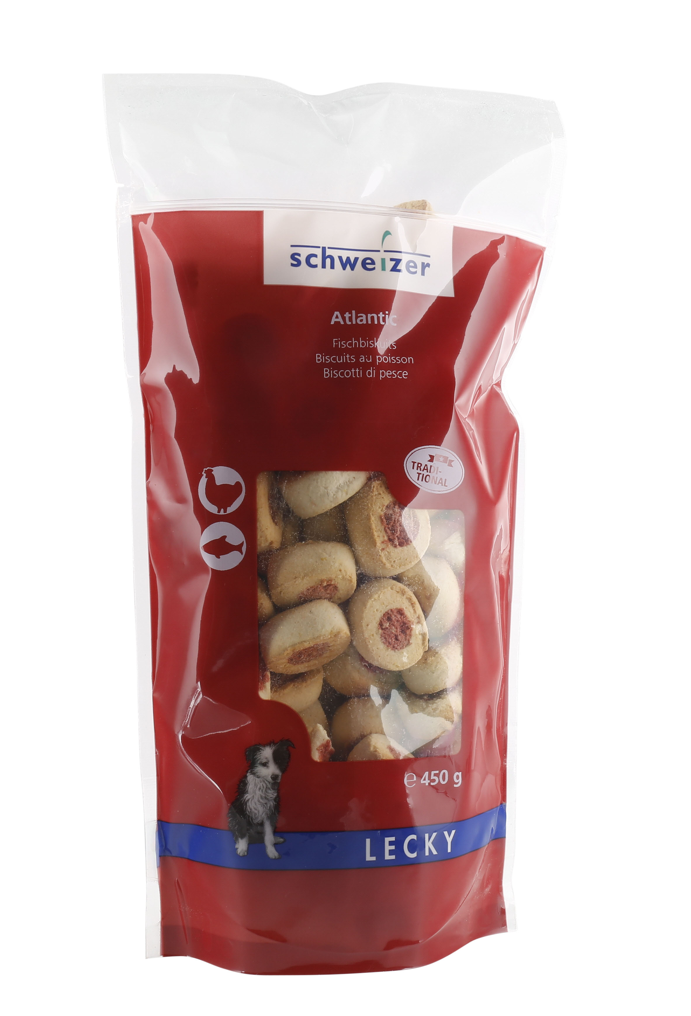 Lecky Atlantic Fischbiskuits, 450g