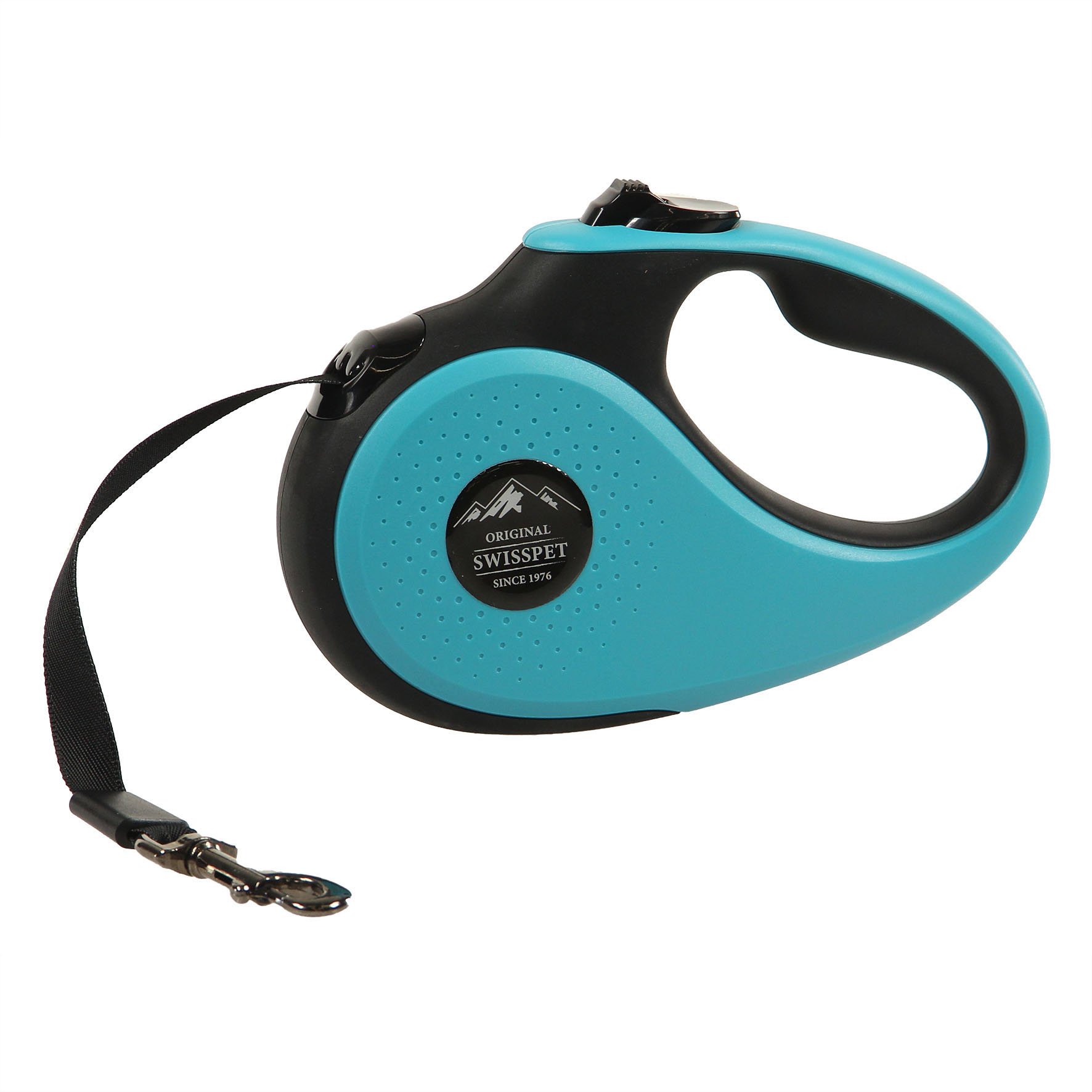 swisspet Laisse à enrouleur Montana, turquoise