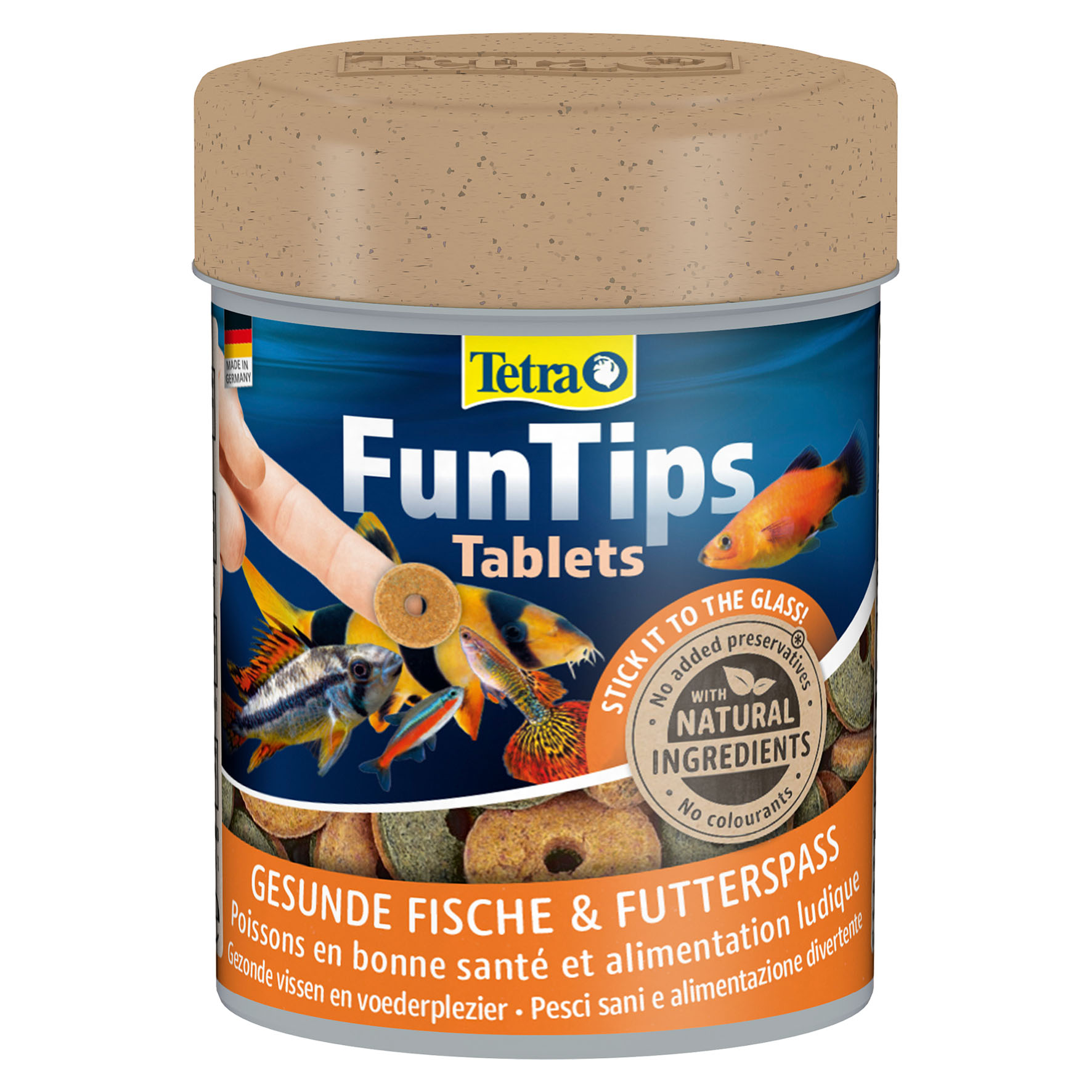 Tetra Compresse alimentari adesive FunTips