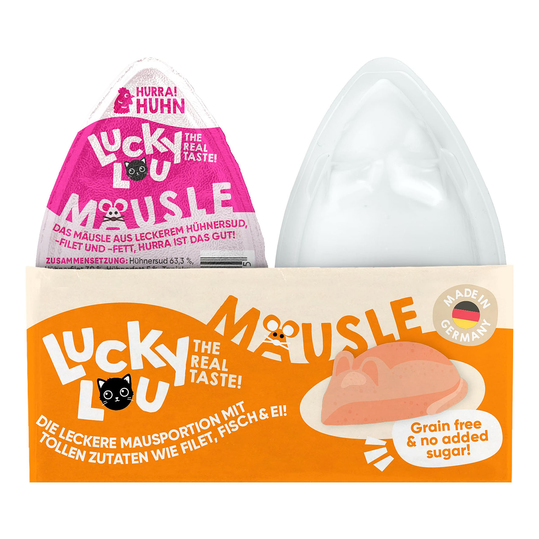 Lucky Lou Mäusle, Huhn, 28g