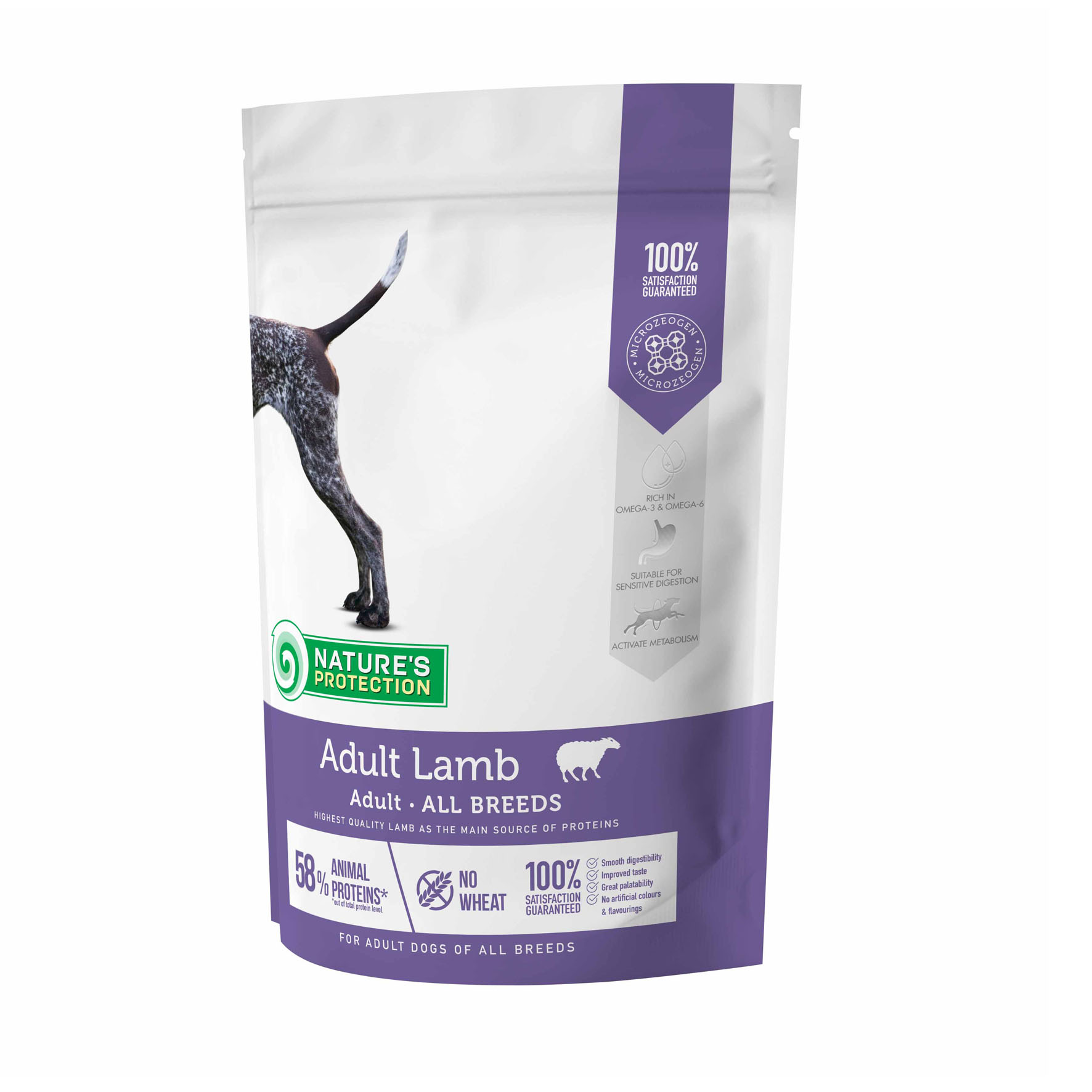 Nature's Protection Adult avec agneau, 500g 