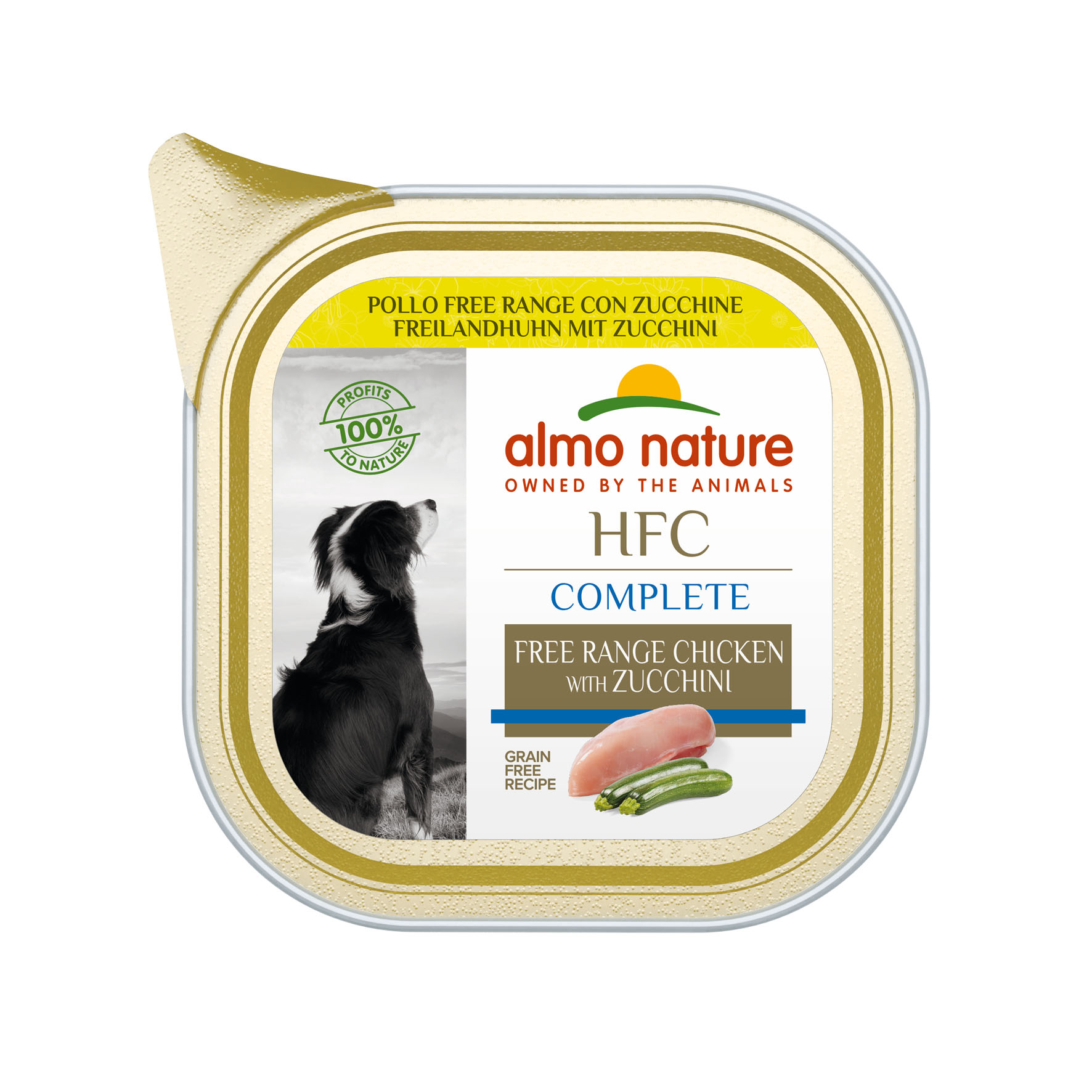 Almo HFC Complete Freilandhuhn mit Zucchini