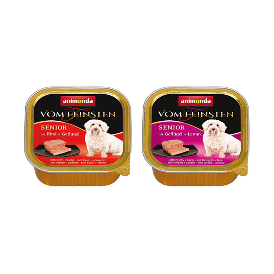 Cibo per cani animonda Finest, Senior, Poultry & Lamb