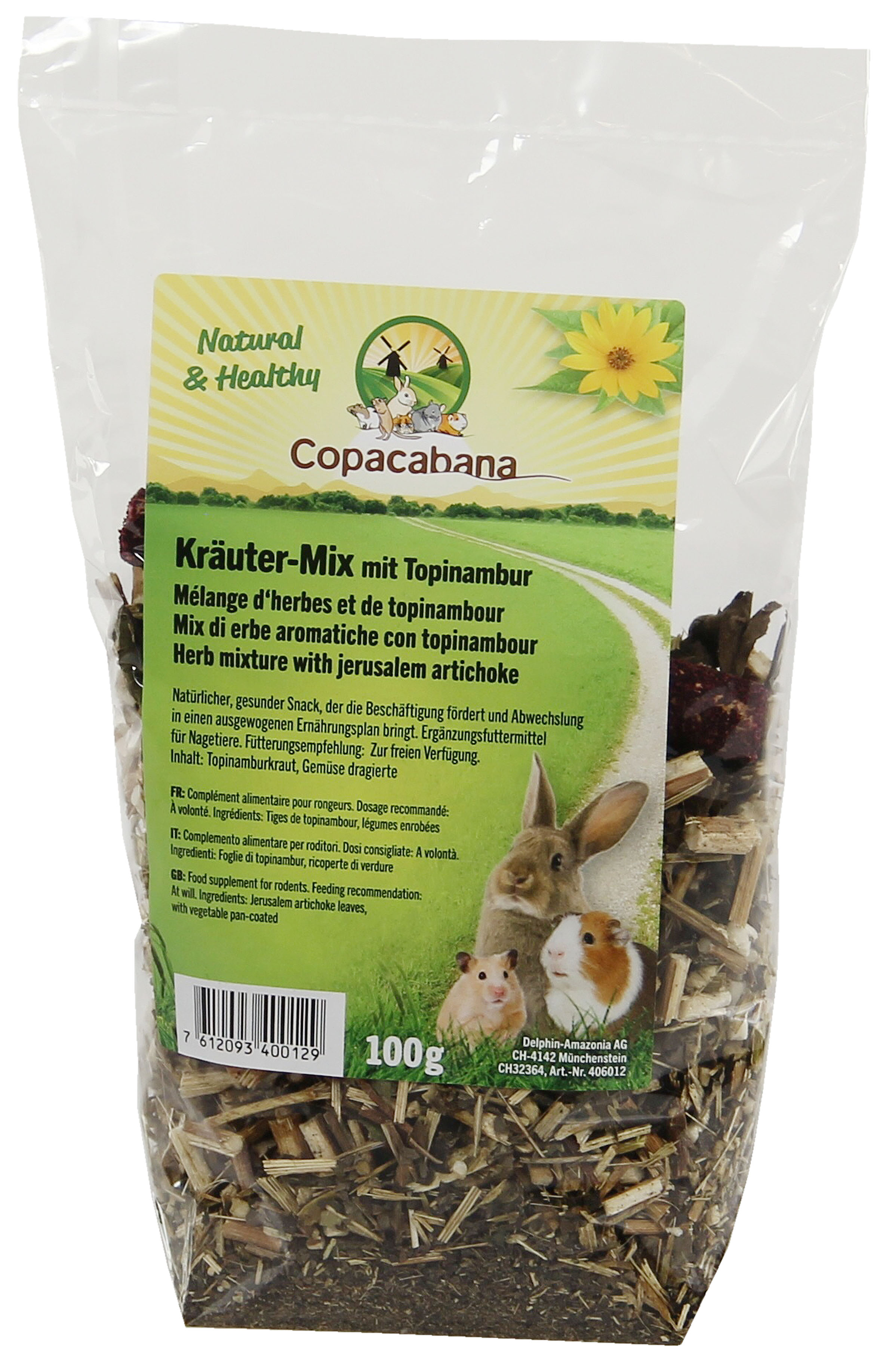 Miscela di erbe di Copacabana con carciofo di Gerusalemme