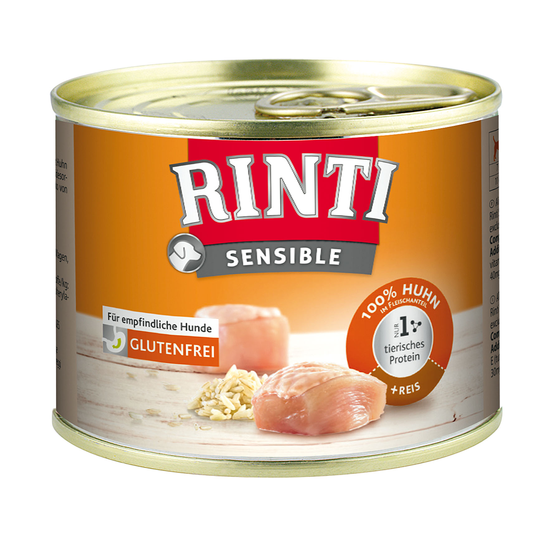 Rinti Sensible, Huhn & Reis, 185g