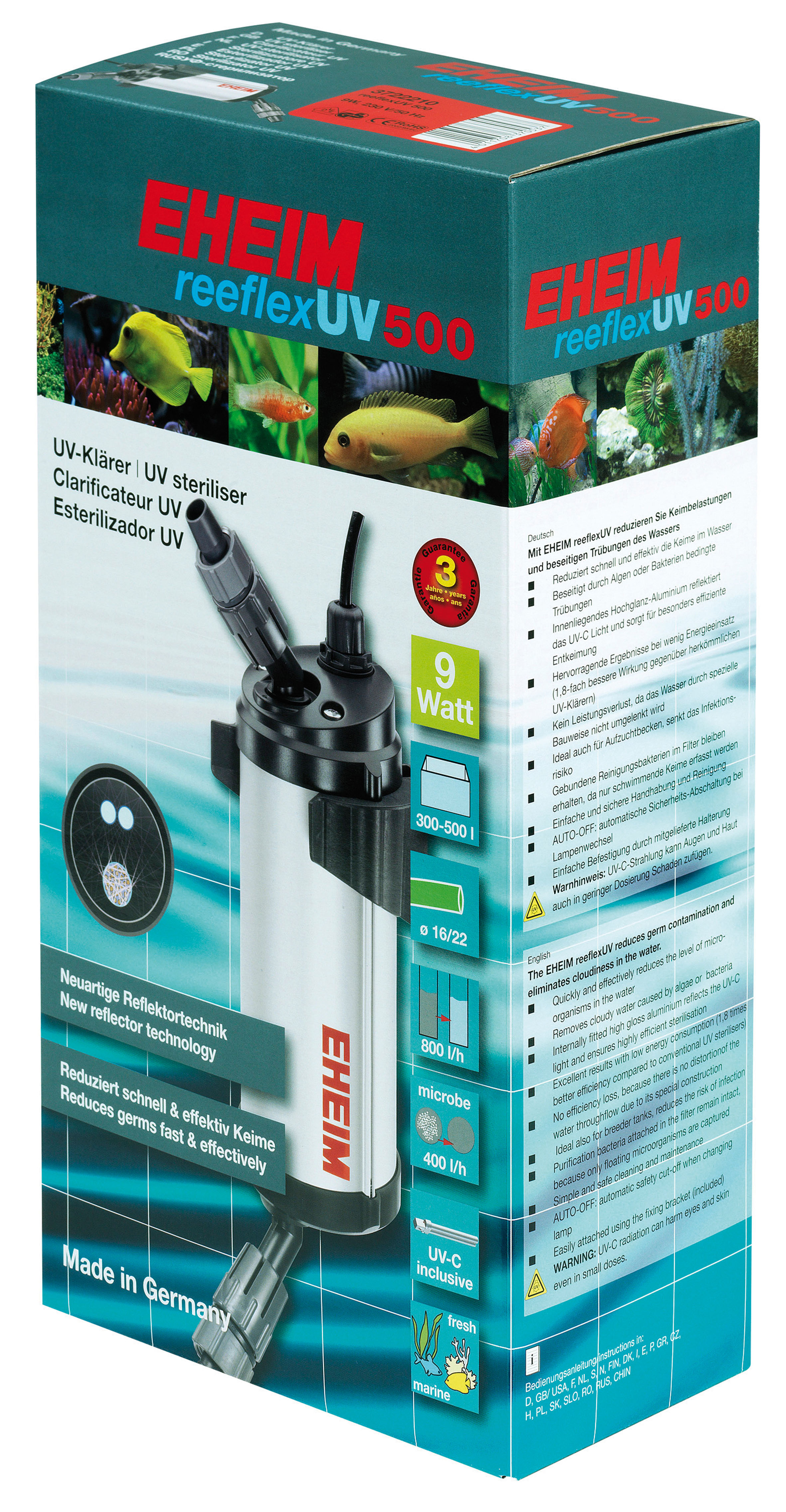 EHEIM Filtre UV - reeflexUV