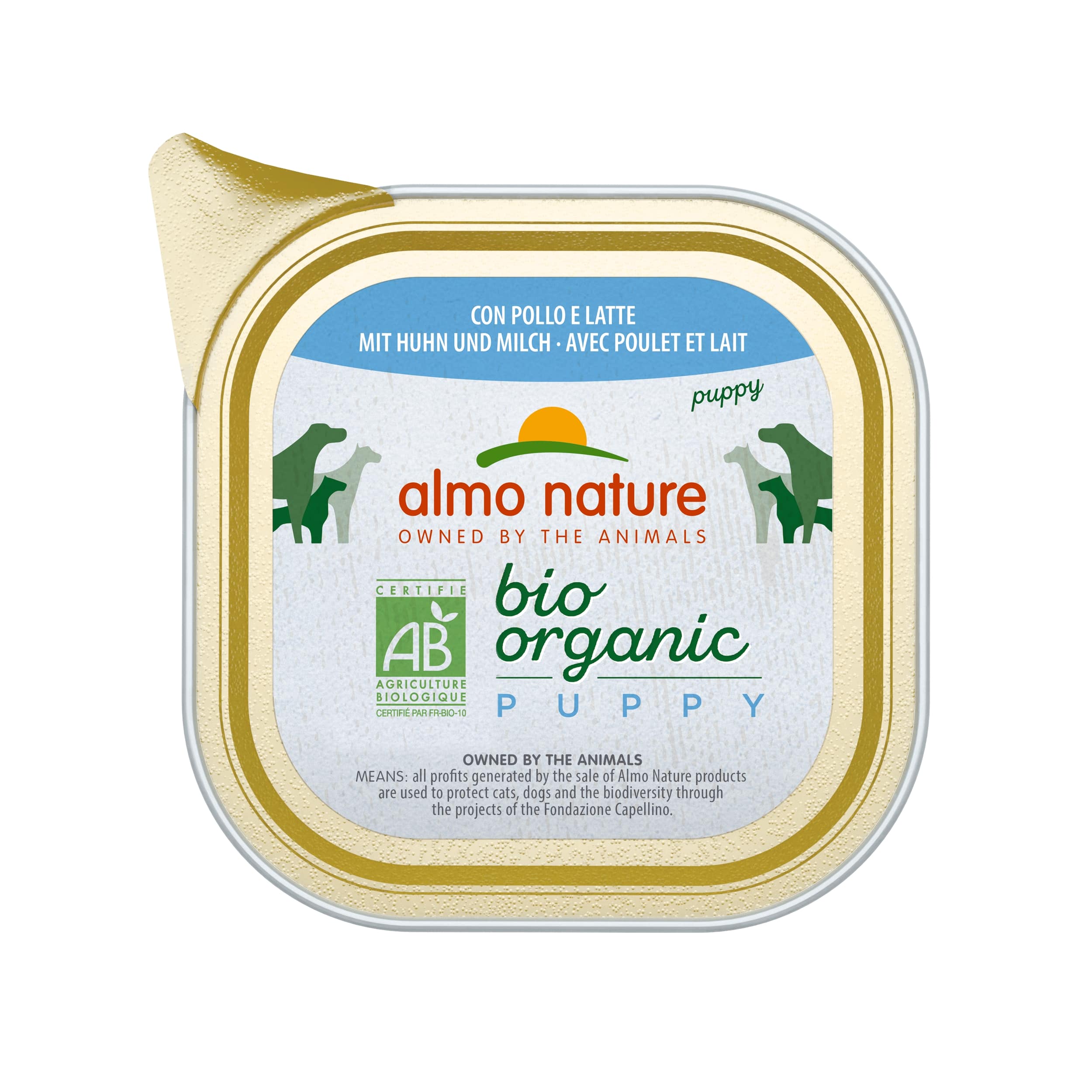 Almo Dailymenu Bio, Puppy, Huhn, 100g