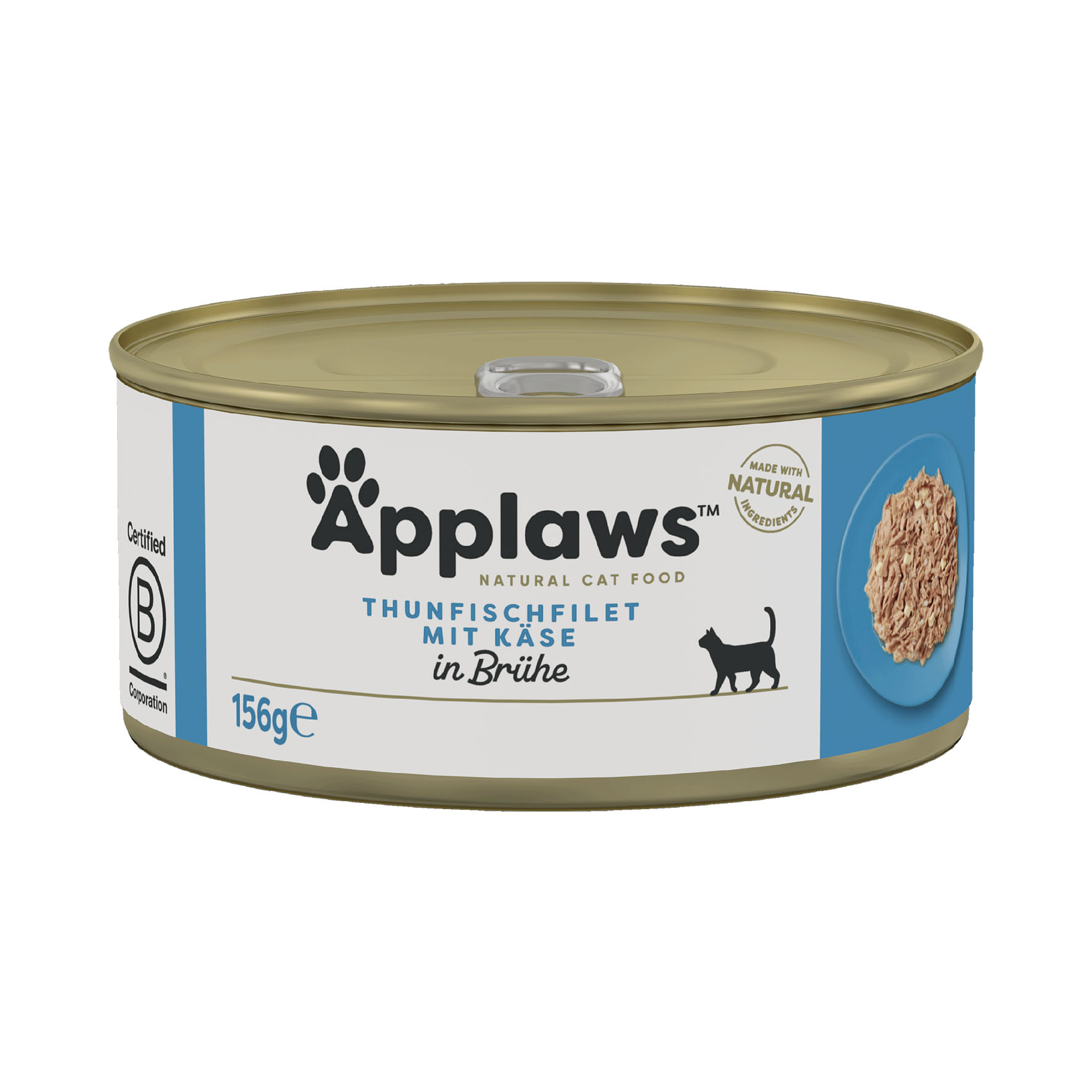 Applaws Tin Tuna Fillet & cheese 156g