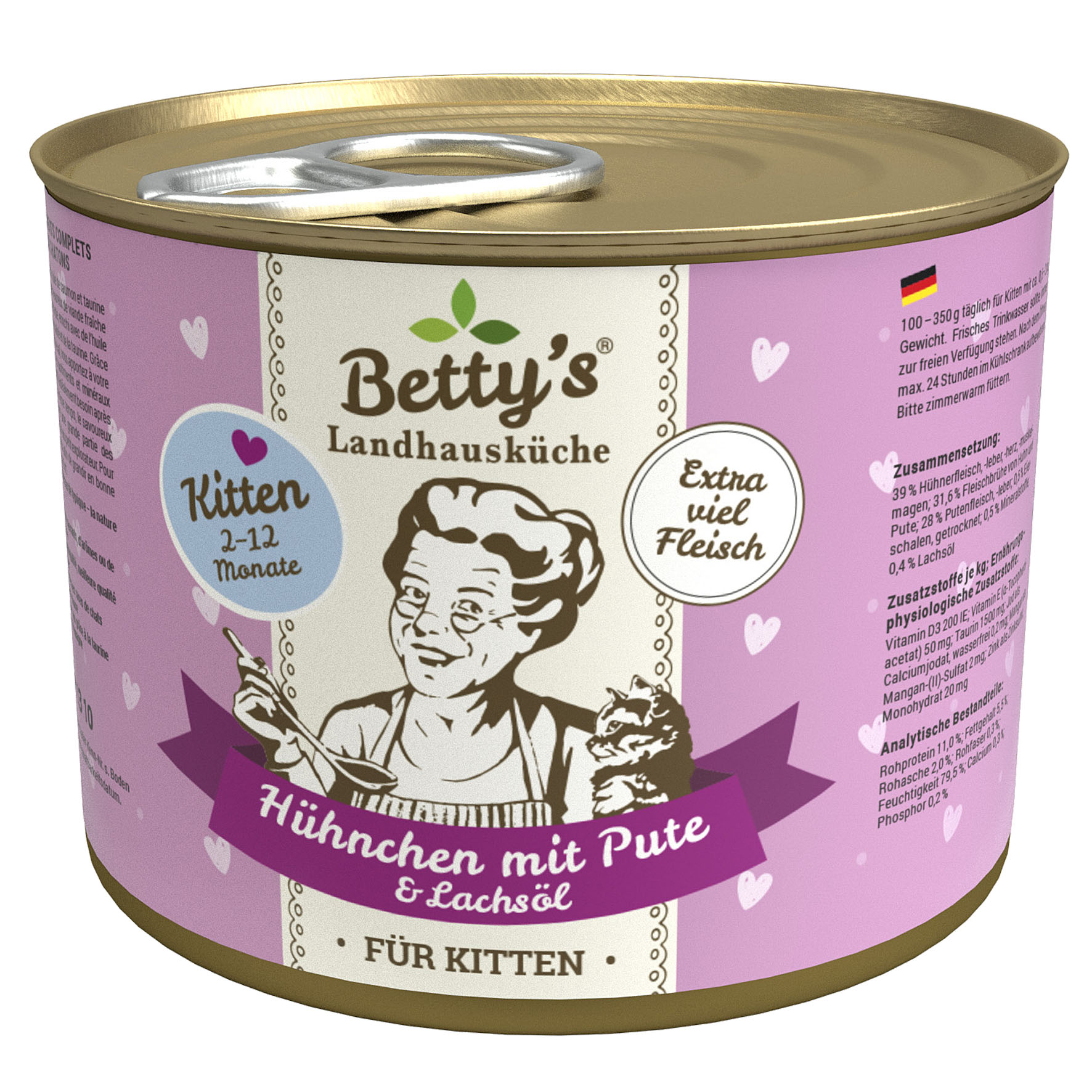 Betty´s Landhausküche Huhn & Truthahn 200g