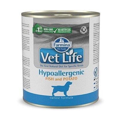 Farmina Vet Diet Hypoallergen Fisch & Kartoffel, 300g