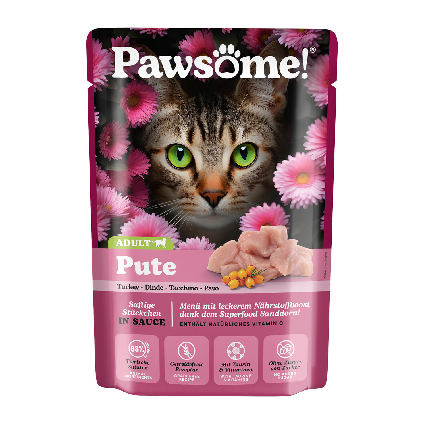 Pawsome Adult Truthahn 85g