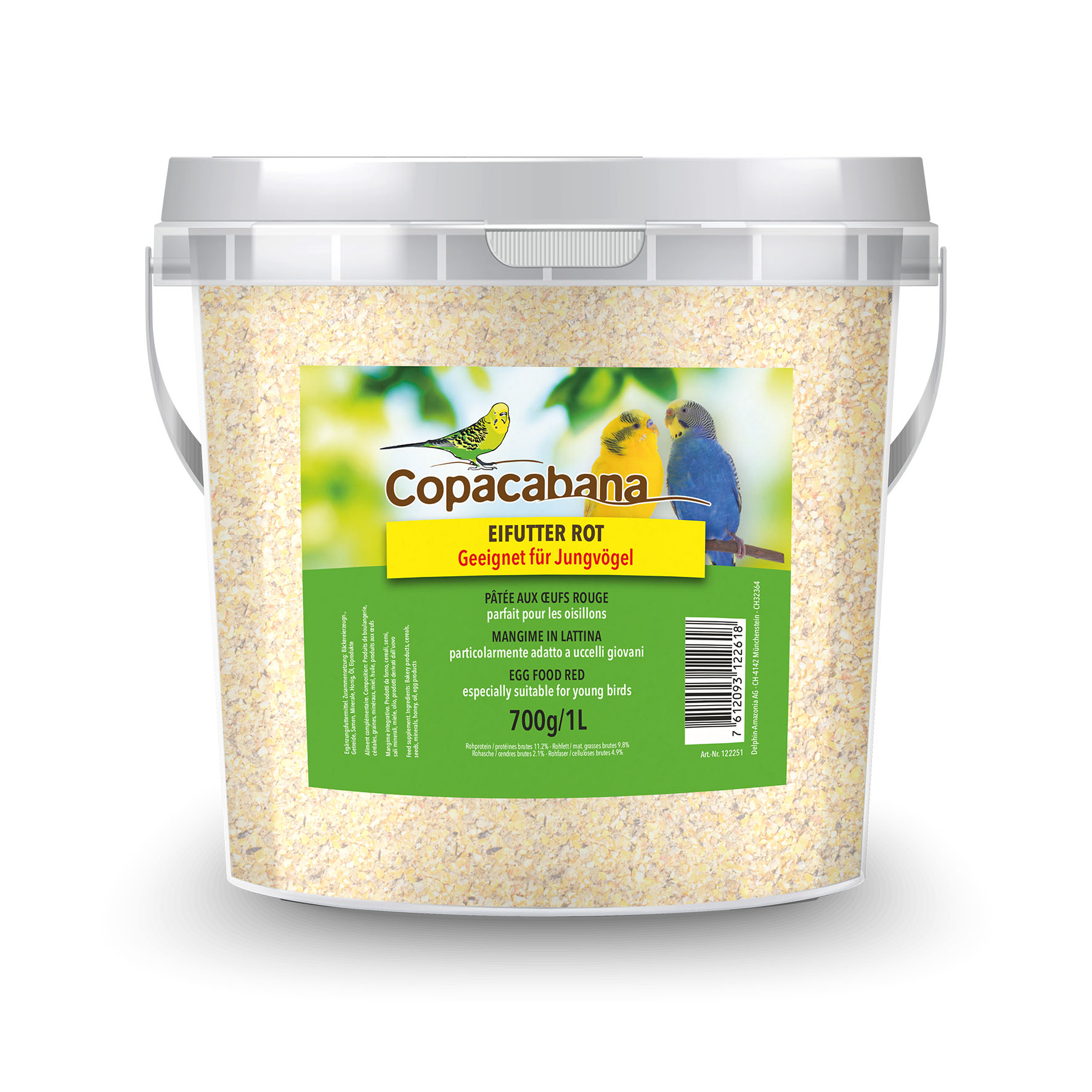 Copacabana Eifutter gelb