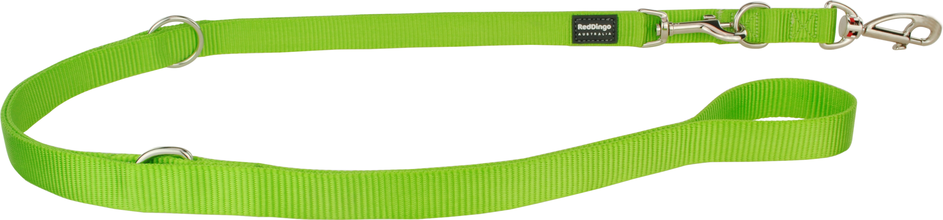 RedDingo Leine Plain Classic Lime Grün XS