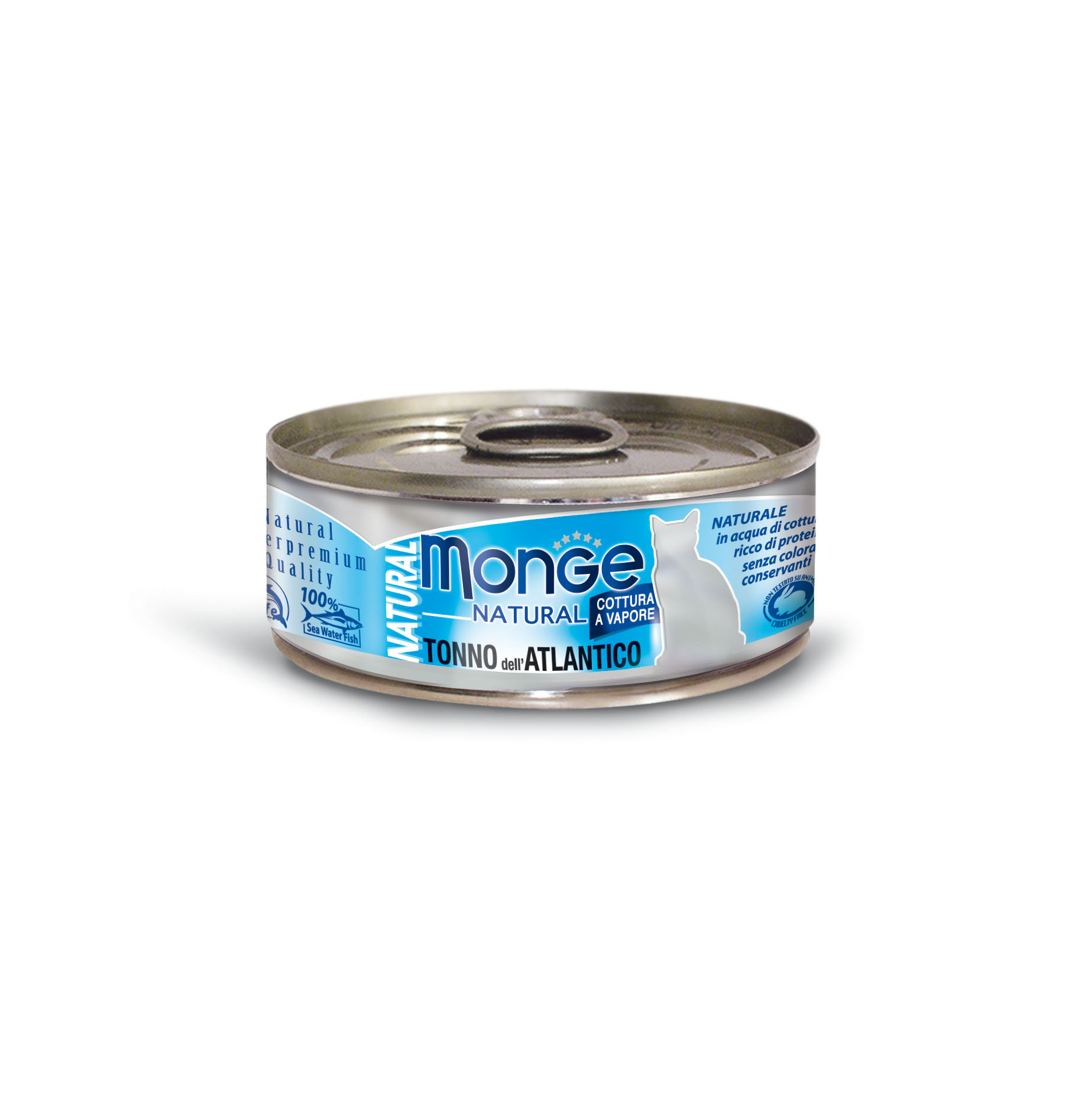 Monge Natural Cat Tonno atlantico, 80g