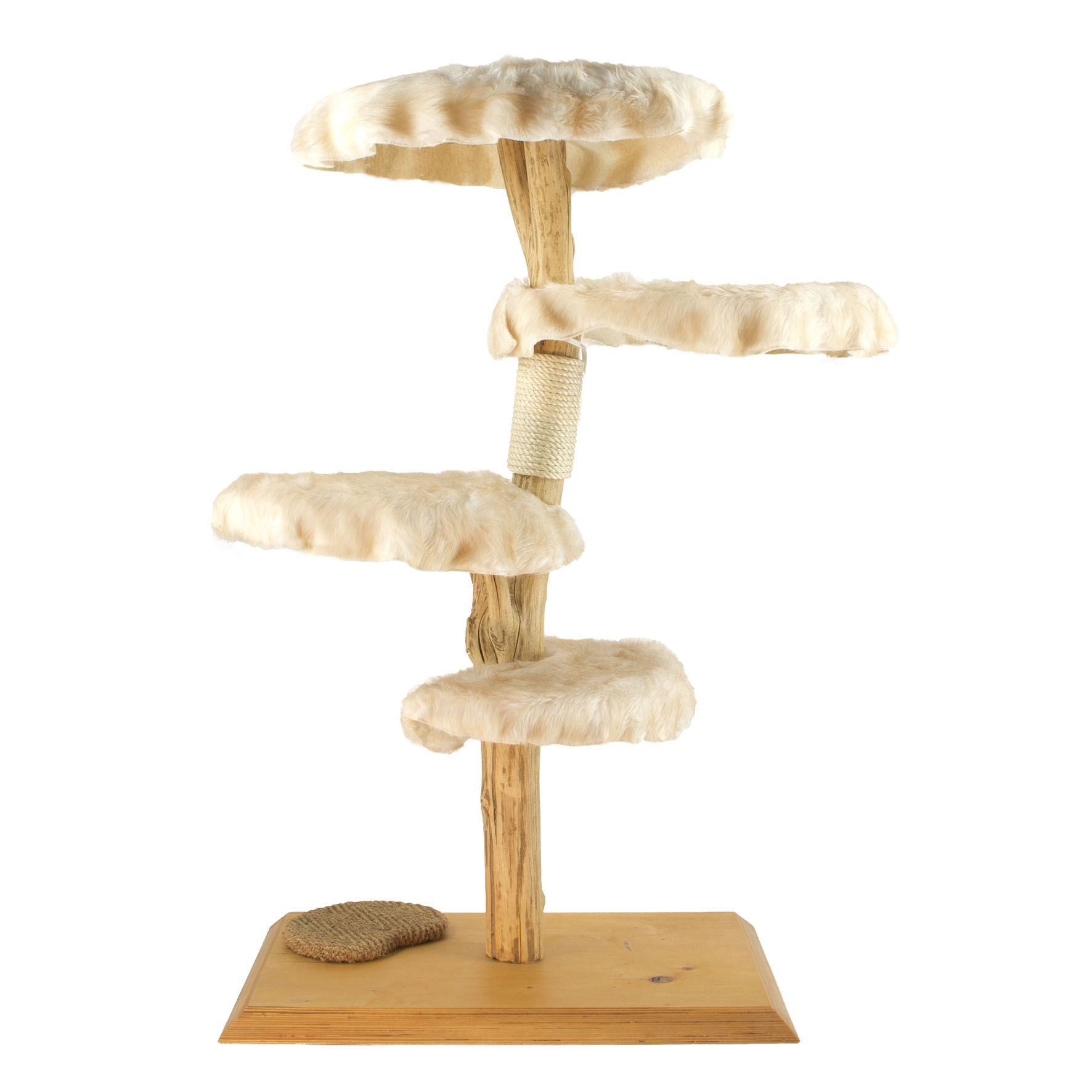 Pet Couture Kratzbaum mit 4 Liegeflächen