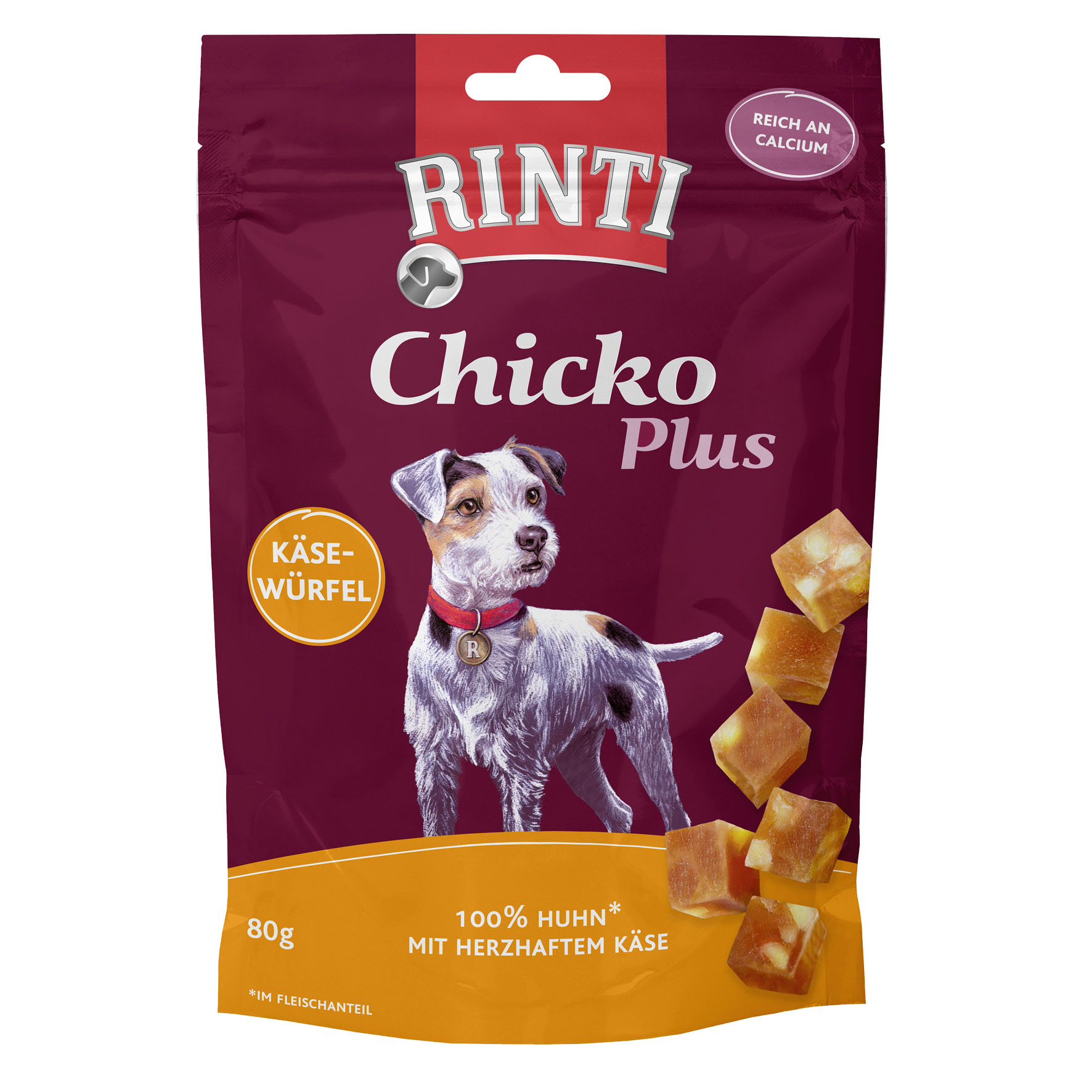 Rinti Extra Chicko PLUS Huhn- & Käsewürfel