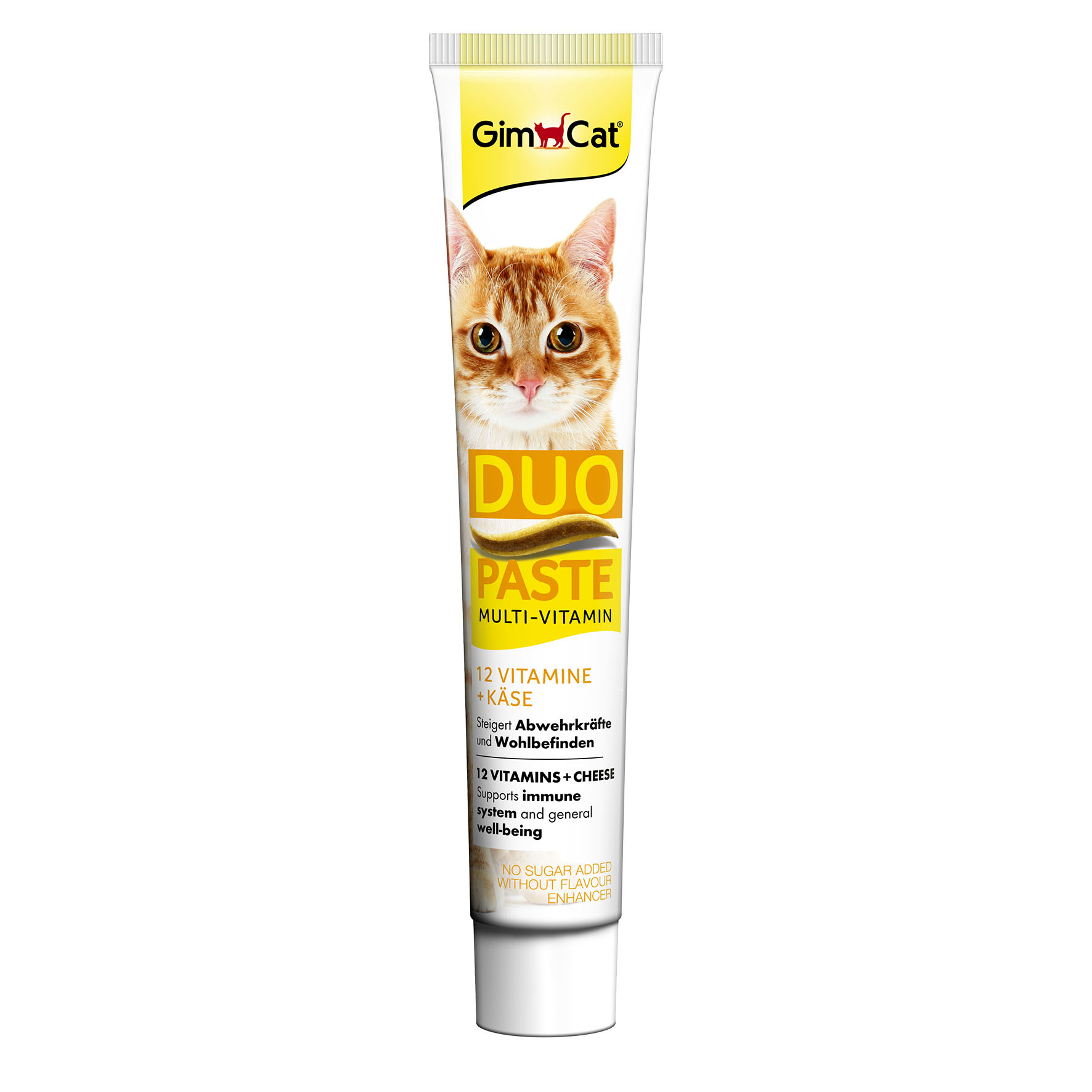 GimCat Fromage+12 vitamines 50g pâte duo