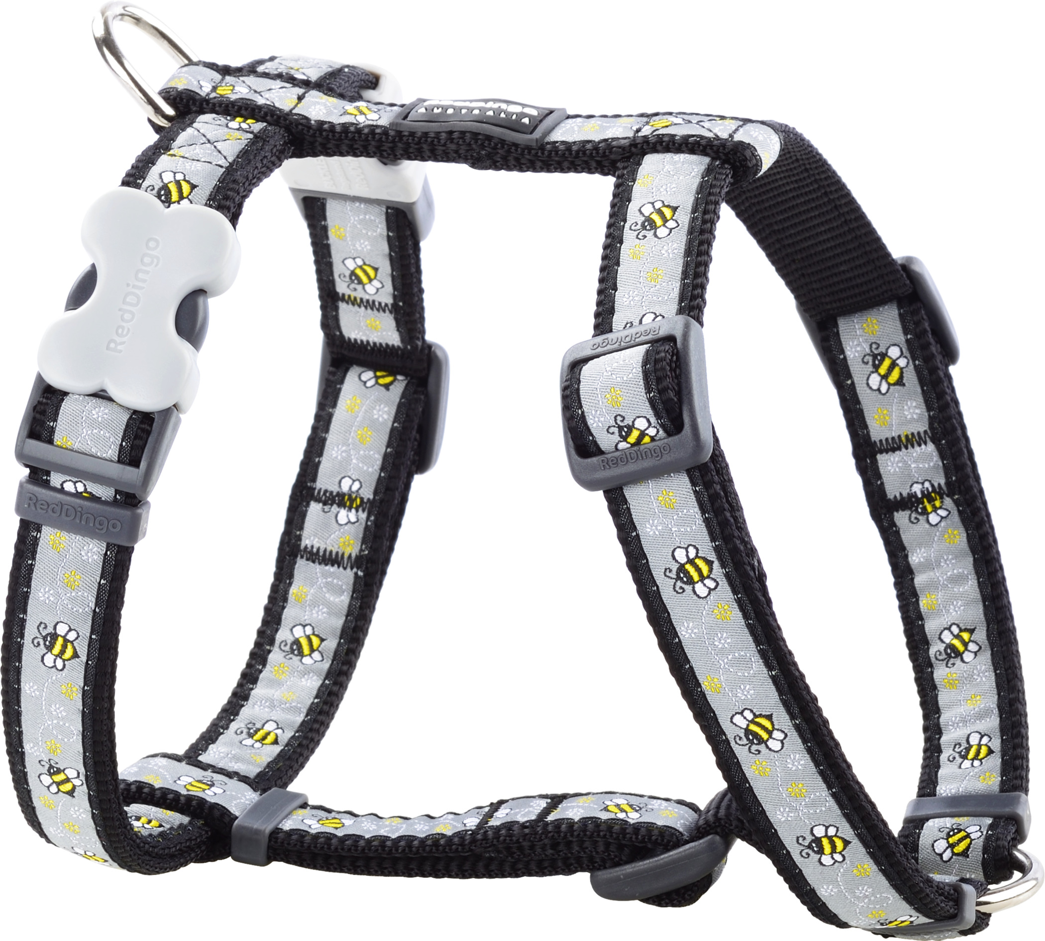 RedDingo Harness Bumble Bee Black M