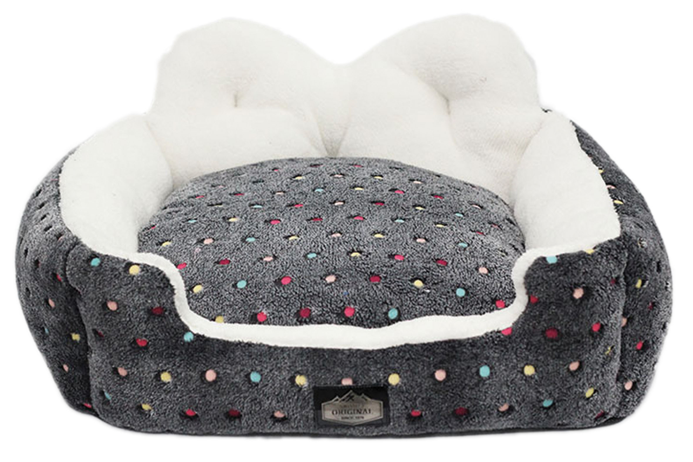 swisspet Hunde- & Katzenbett Smuffy S, grau