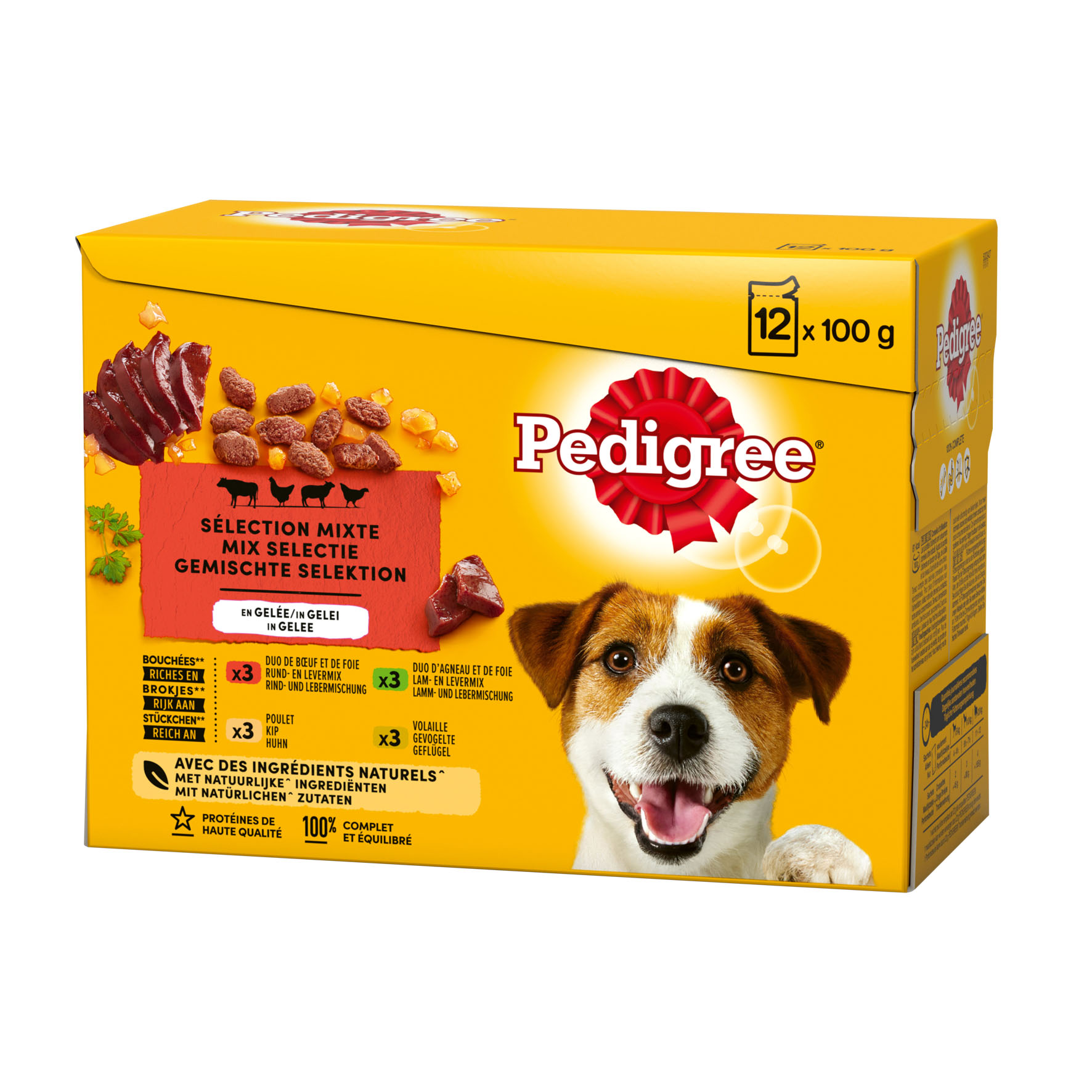 Pedigree Favourites Gelee Beutel 12x100g