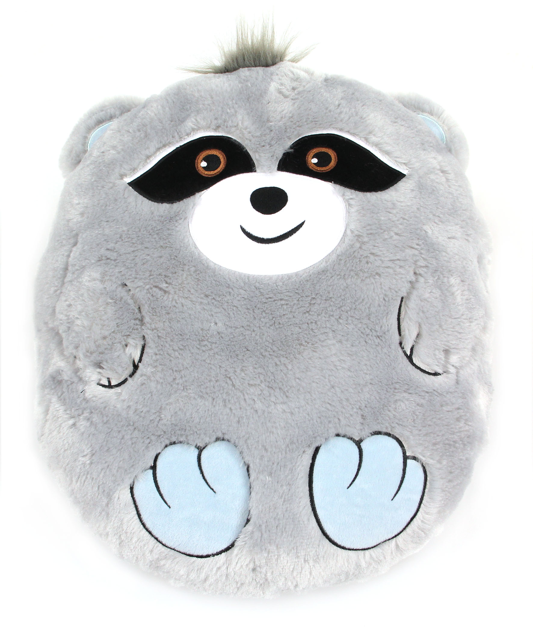 swisspet coussin en peluche raton laveur