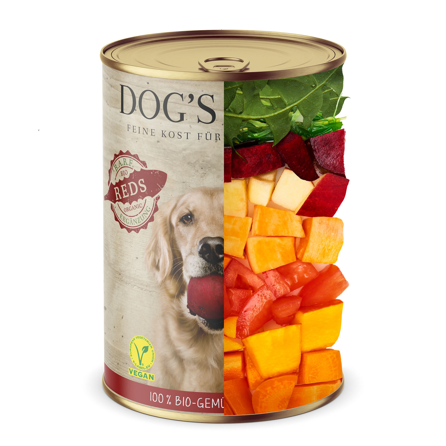 Dog‘s Love Bio Reds végan – légumes & fruits 400g