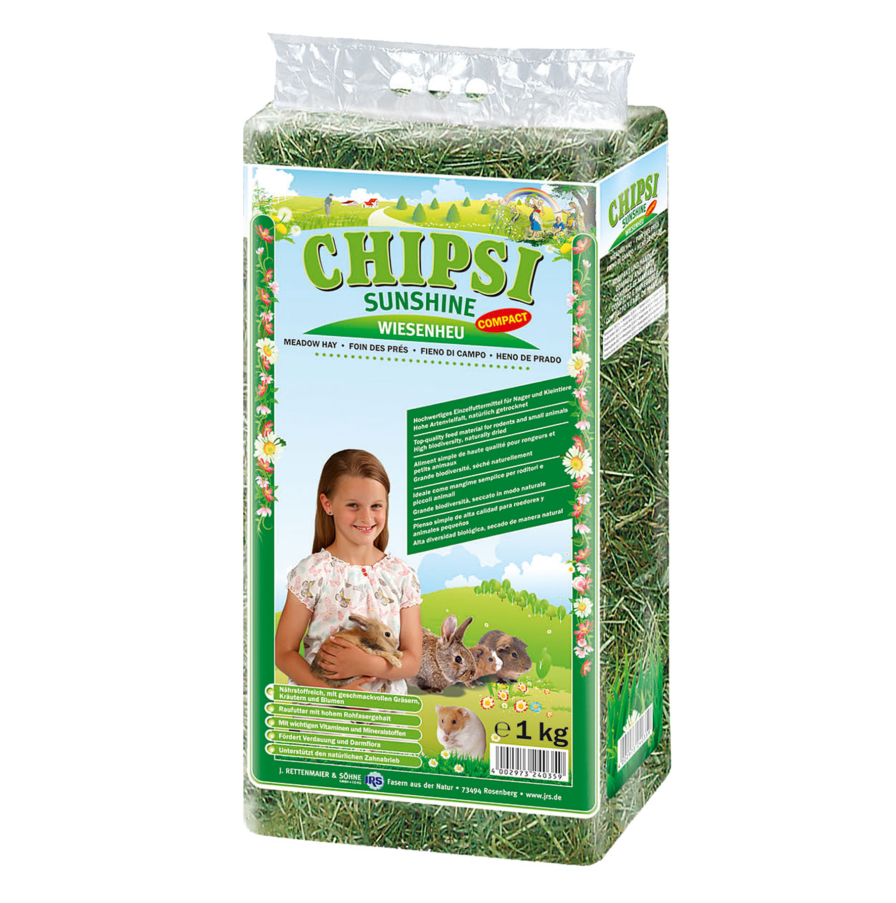 Chipsi Sunshine Wiesenheu, 1kg