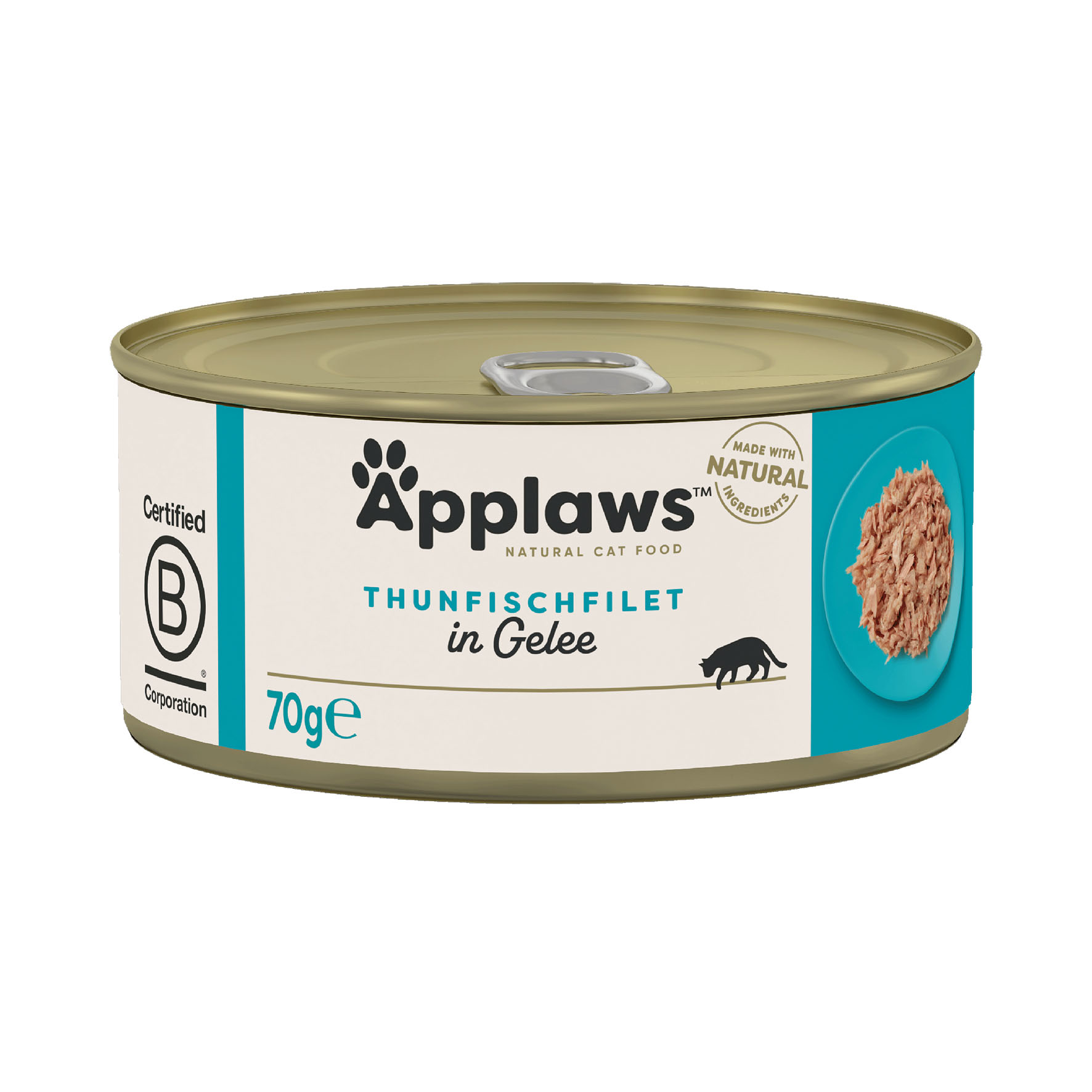 Applaws Tin Tuna Fillet Jelly 70g