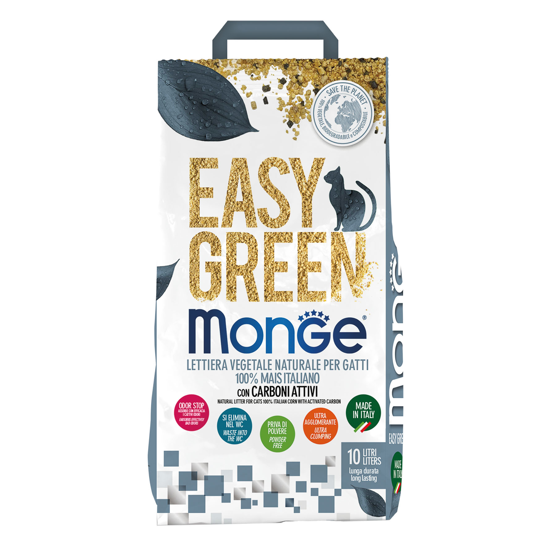 Monge Litière pour chats Monge EasyGreen, 3.8kg